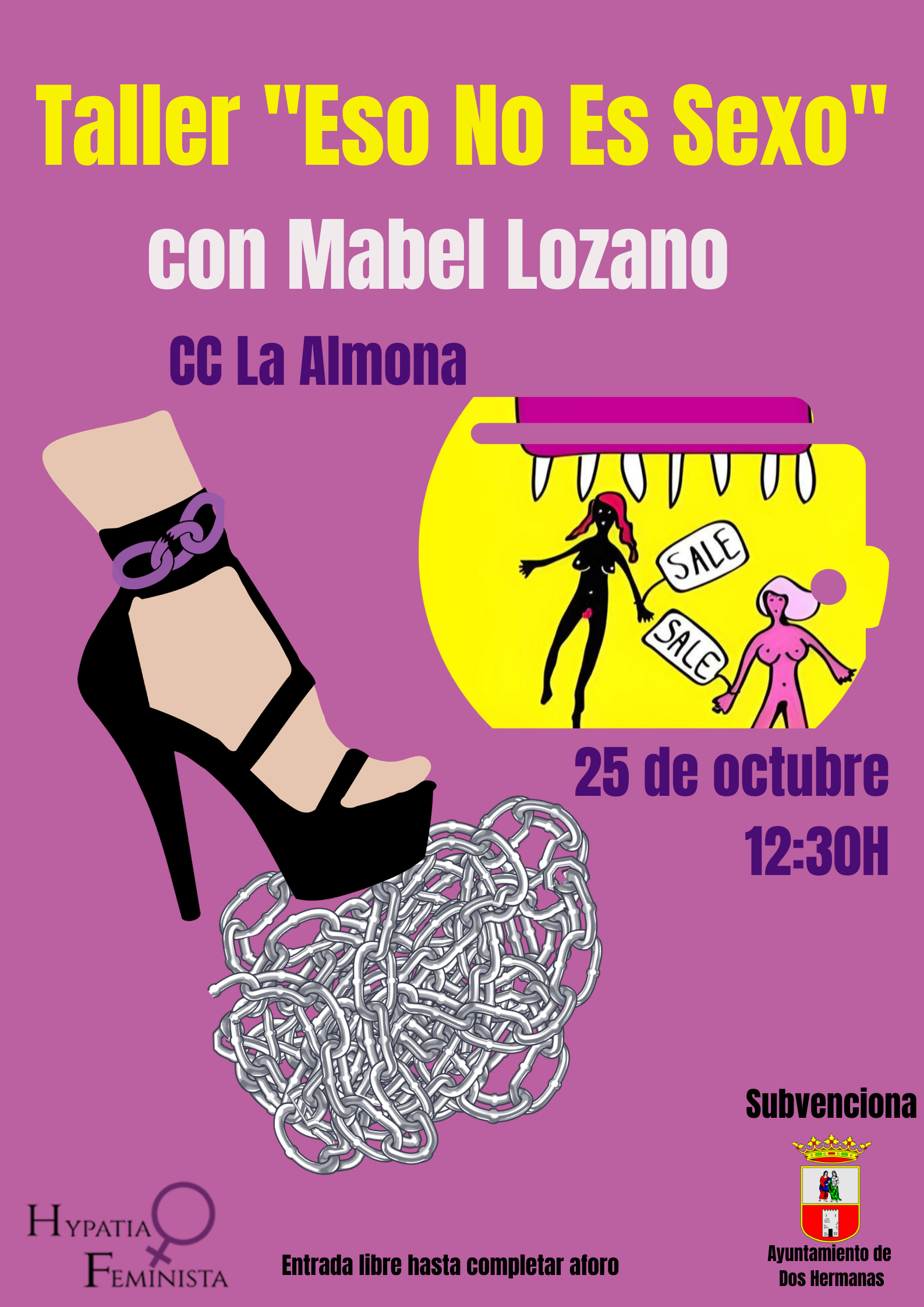 Mabel Lozano impartirá el taller ‘Eso no es sexo’