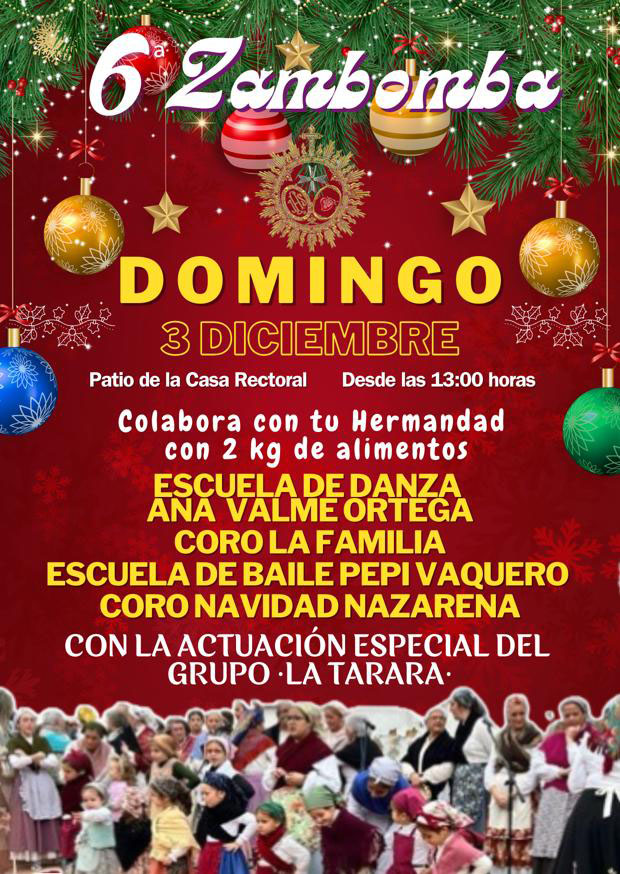 VI Zambomba de Gran Poder este domingo