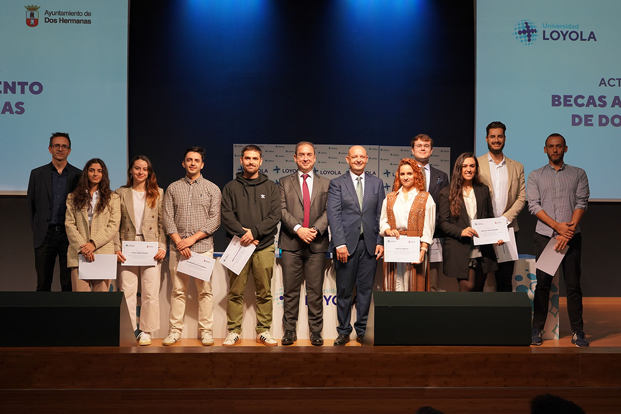 18 jóvenes becados por el Ayuntamiento en Loyola