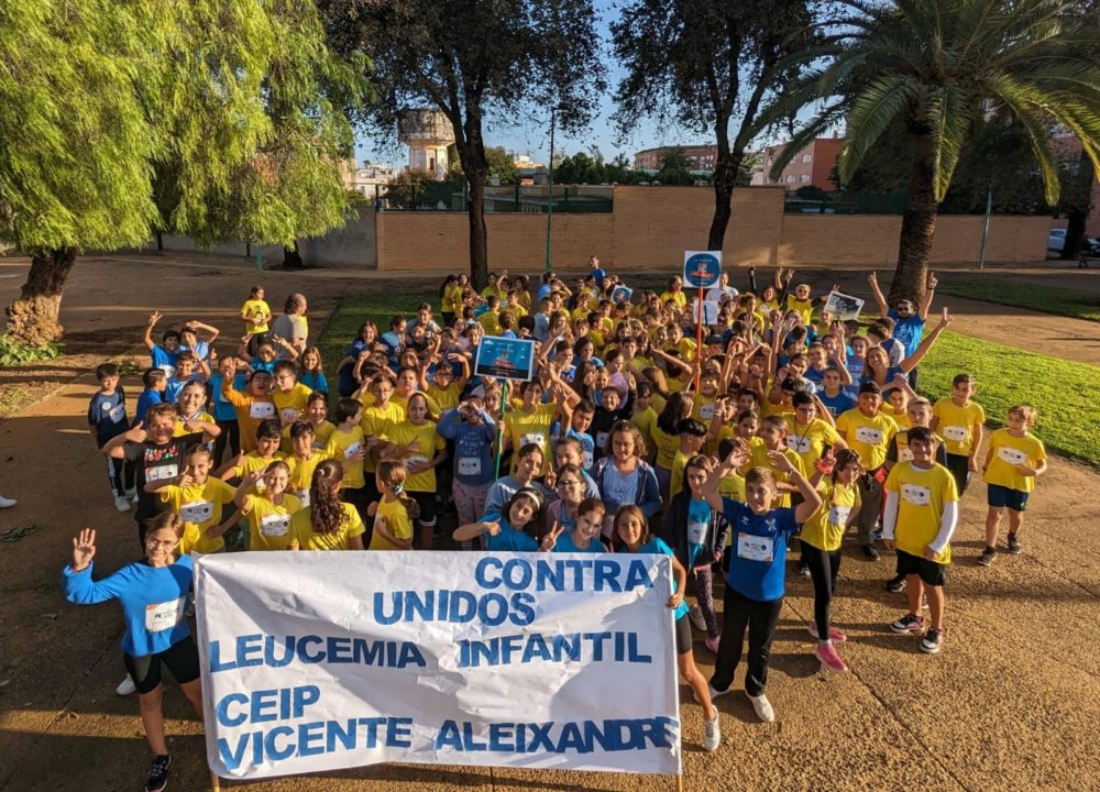 Los colegios Vicente Aleixandre y Cervantes se unen contra la leucemia