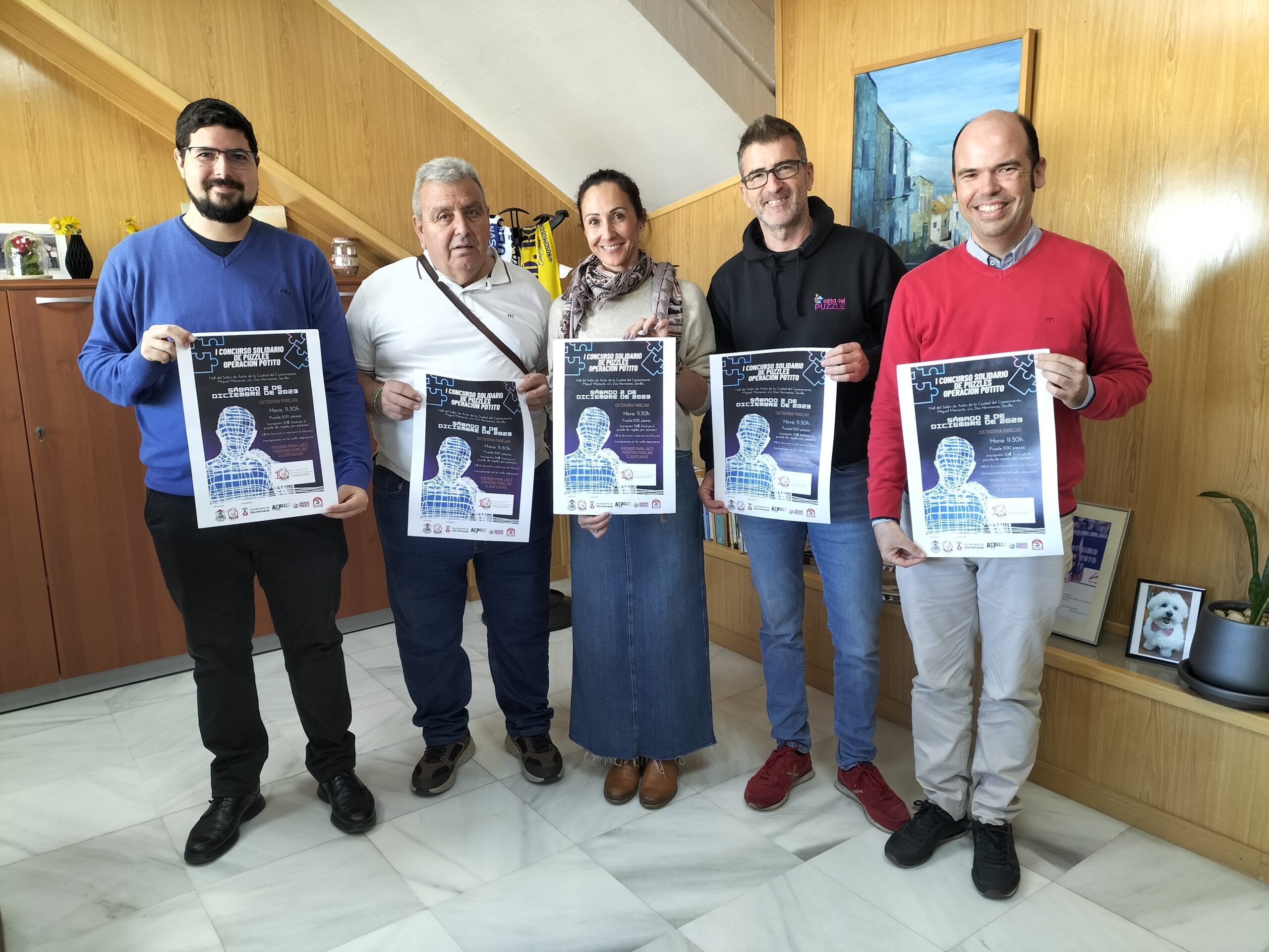 Presentado el I Concurso solidario de puzzles de la Operación Potito
