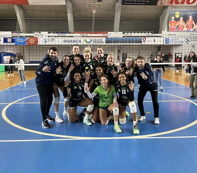Victoria tajante del FP Pro Voley Cajasol en Lugo