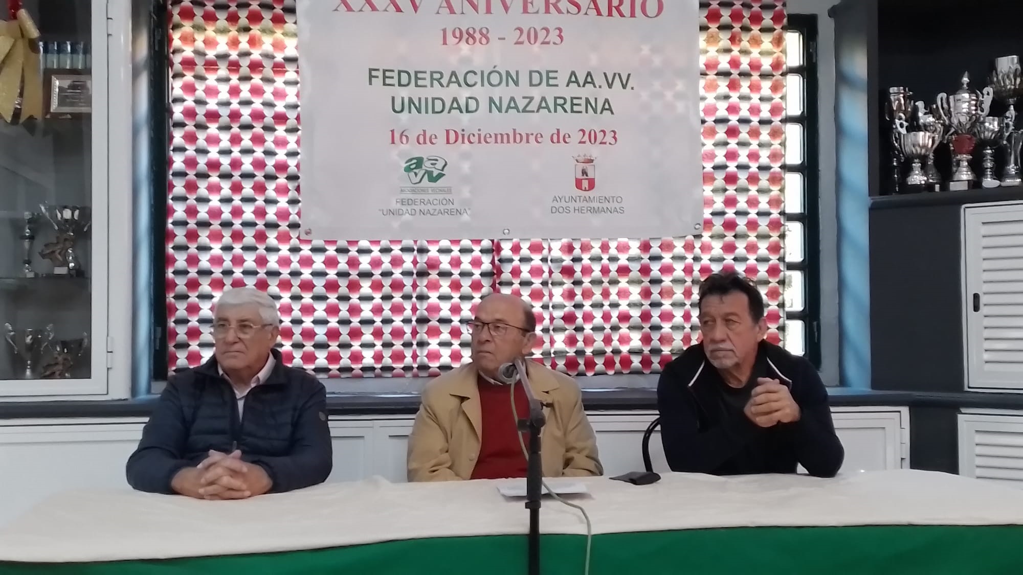35 años de la Federación de Asociaciones Vecinales Unidad Nazarena