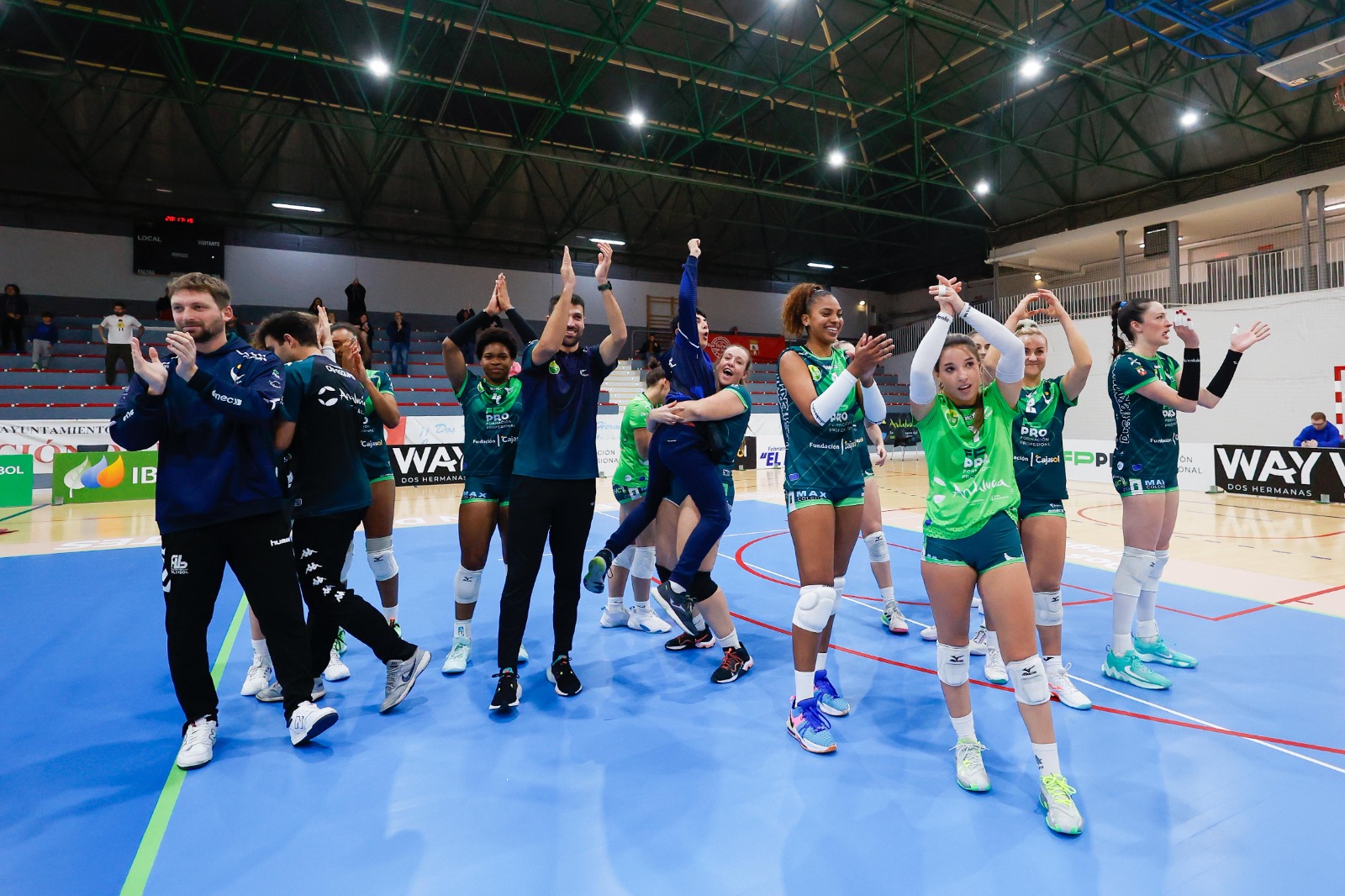 Enorme victoria del FP Pro Voley en el desempate