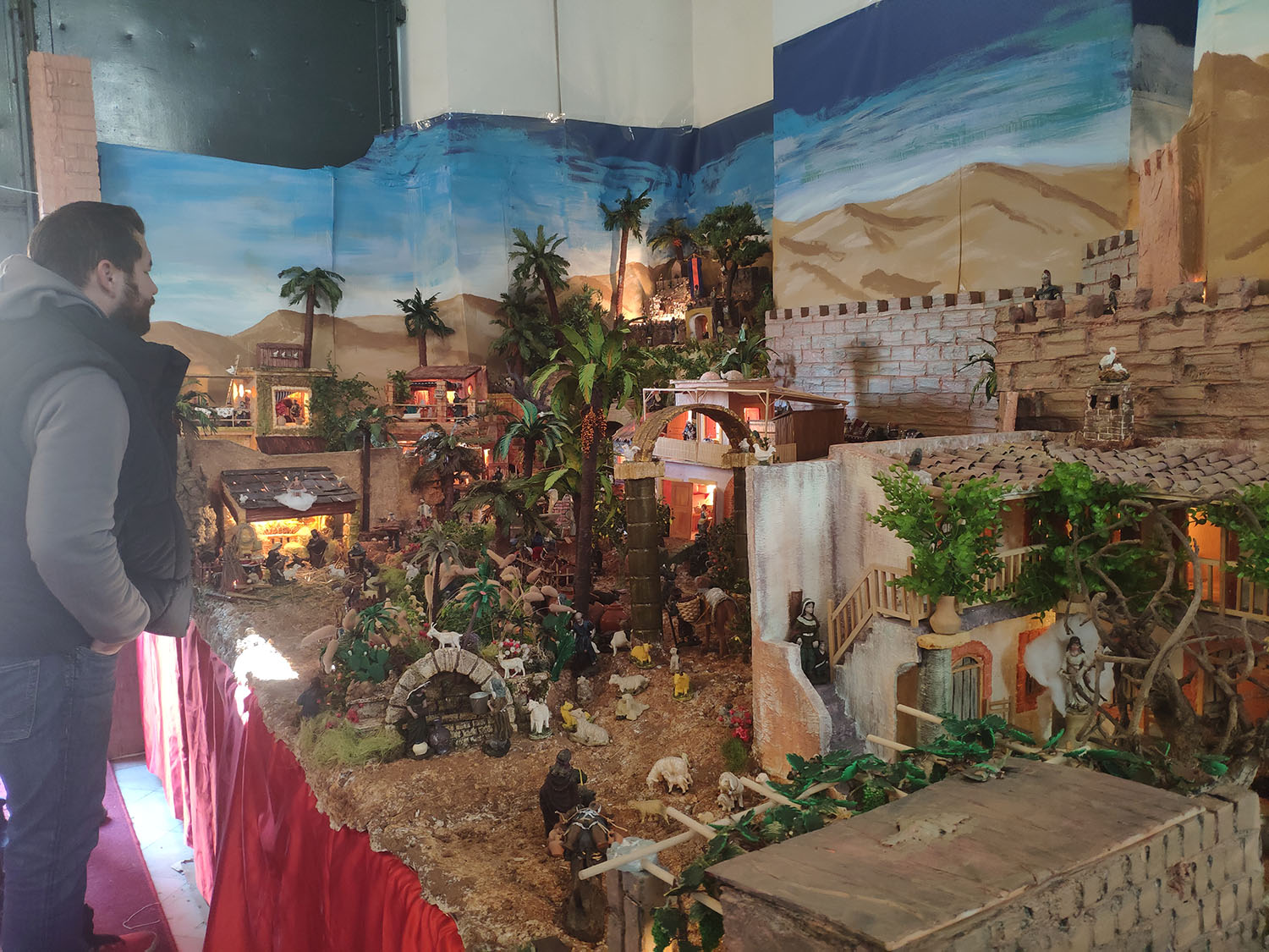 Belén tradicional y andaluz en Santa María Magdalena