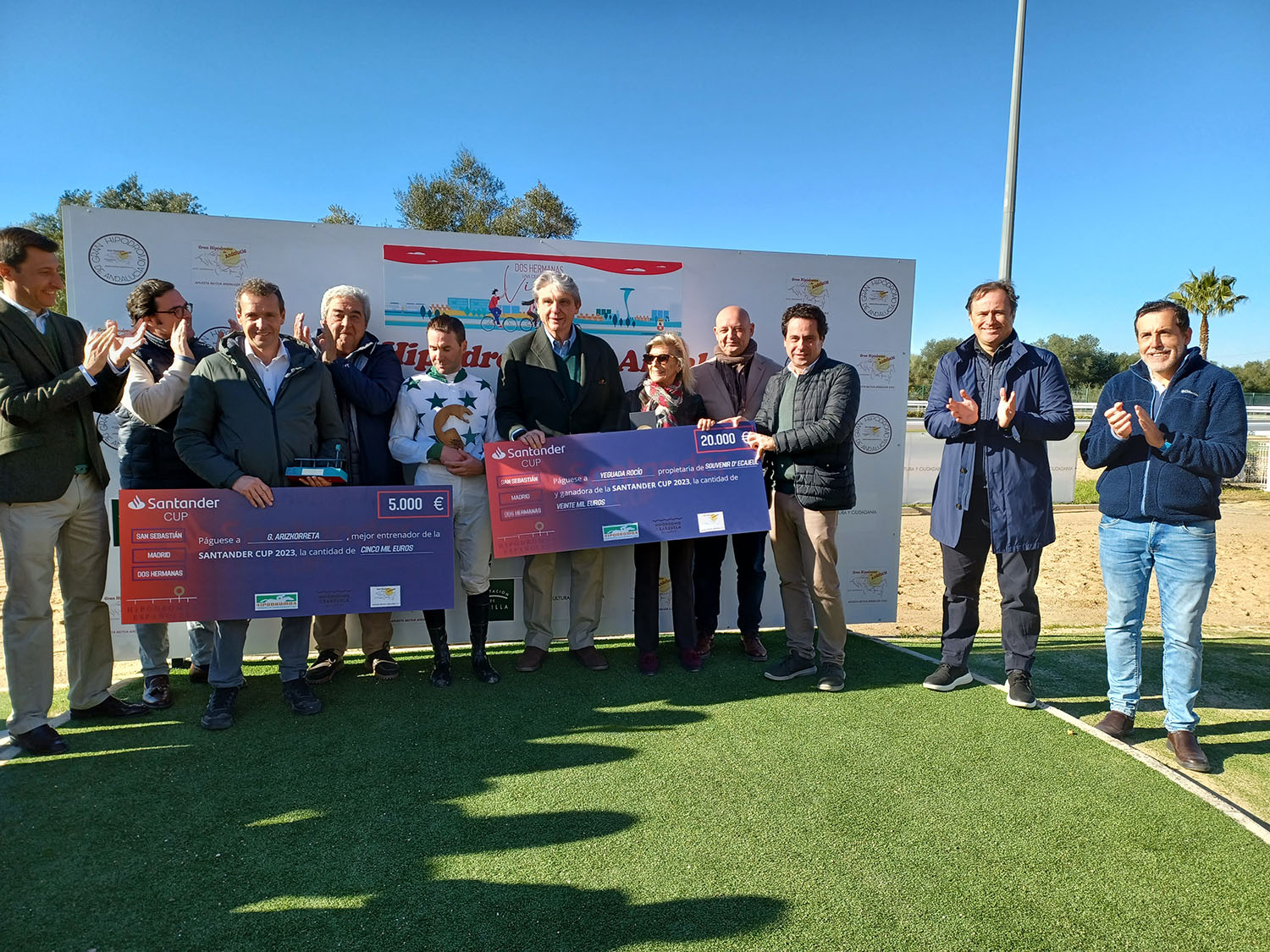 El Santander Cup se la llevó Souvenir D’ecajeul con Janacek