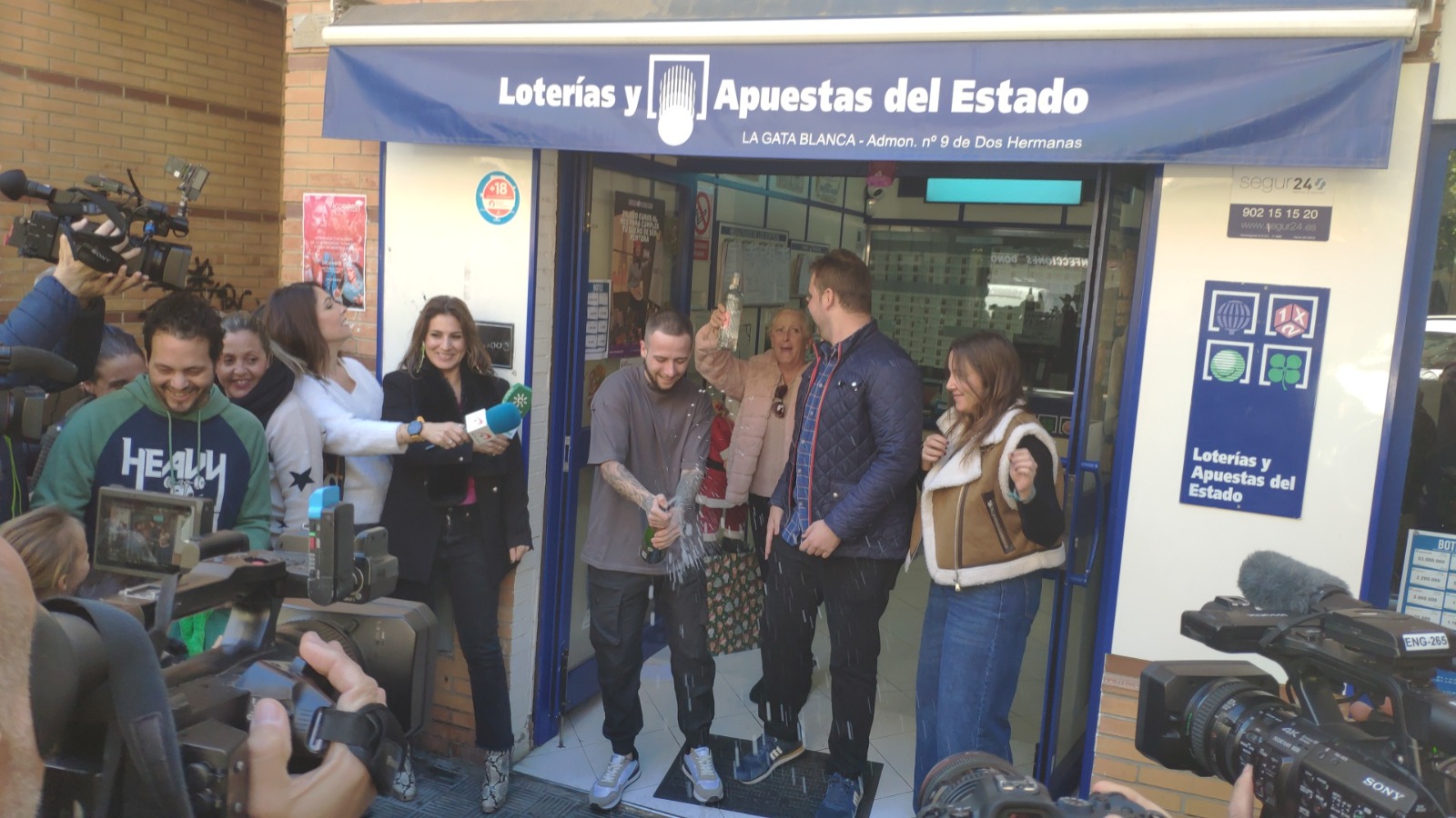El Gordo deja una lluvia de millones en Montequinto