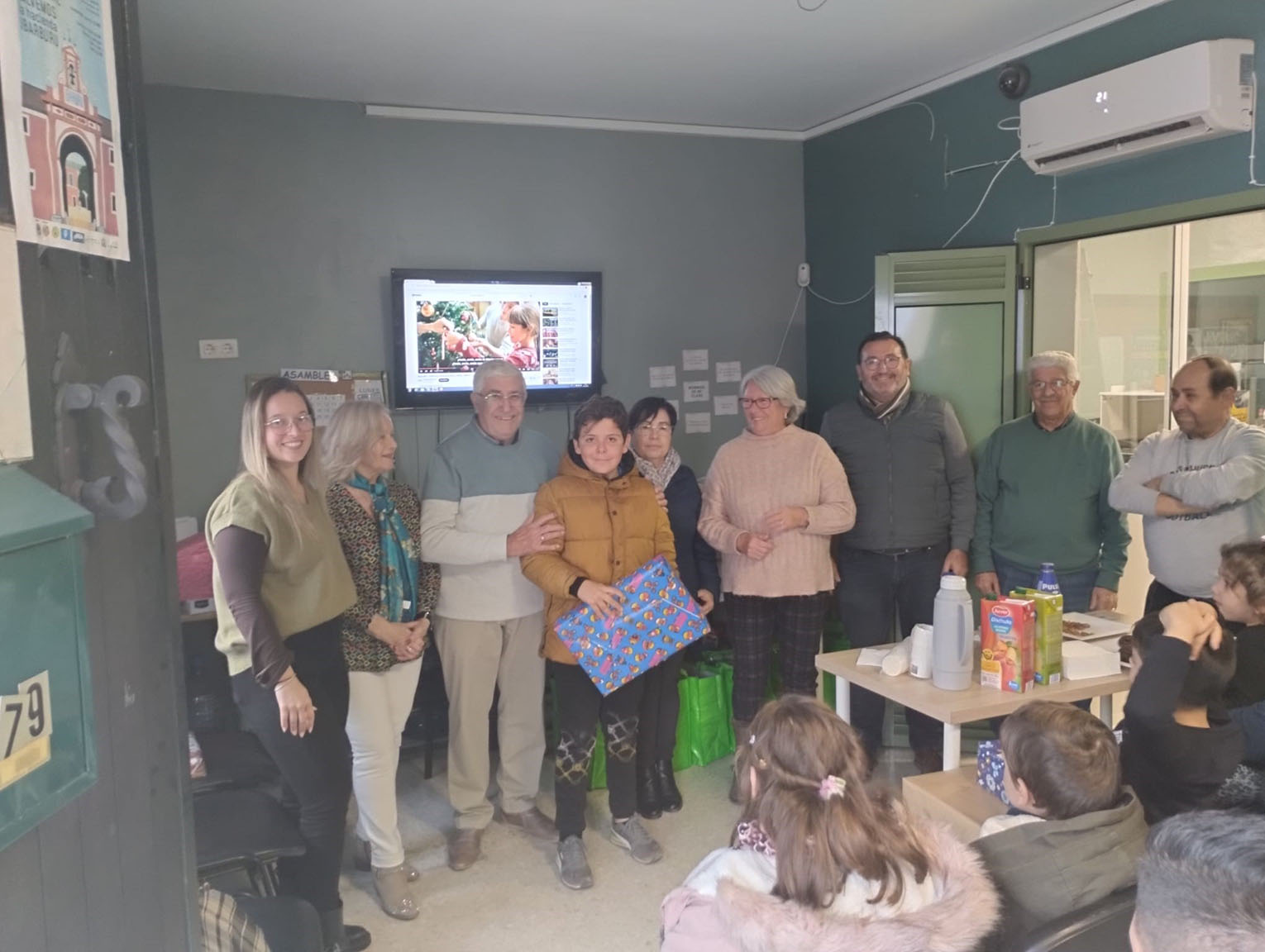 Los niños y niñas del Aula Sur viven una jornada solidaria