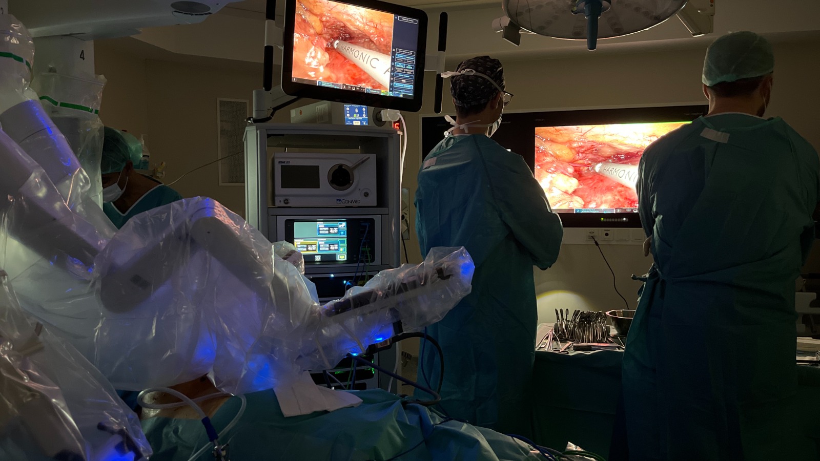 Cirugia torácica con el robot Da Vinci en Quirónsalud Sagrado Corazón
