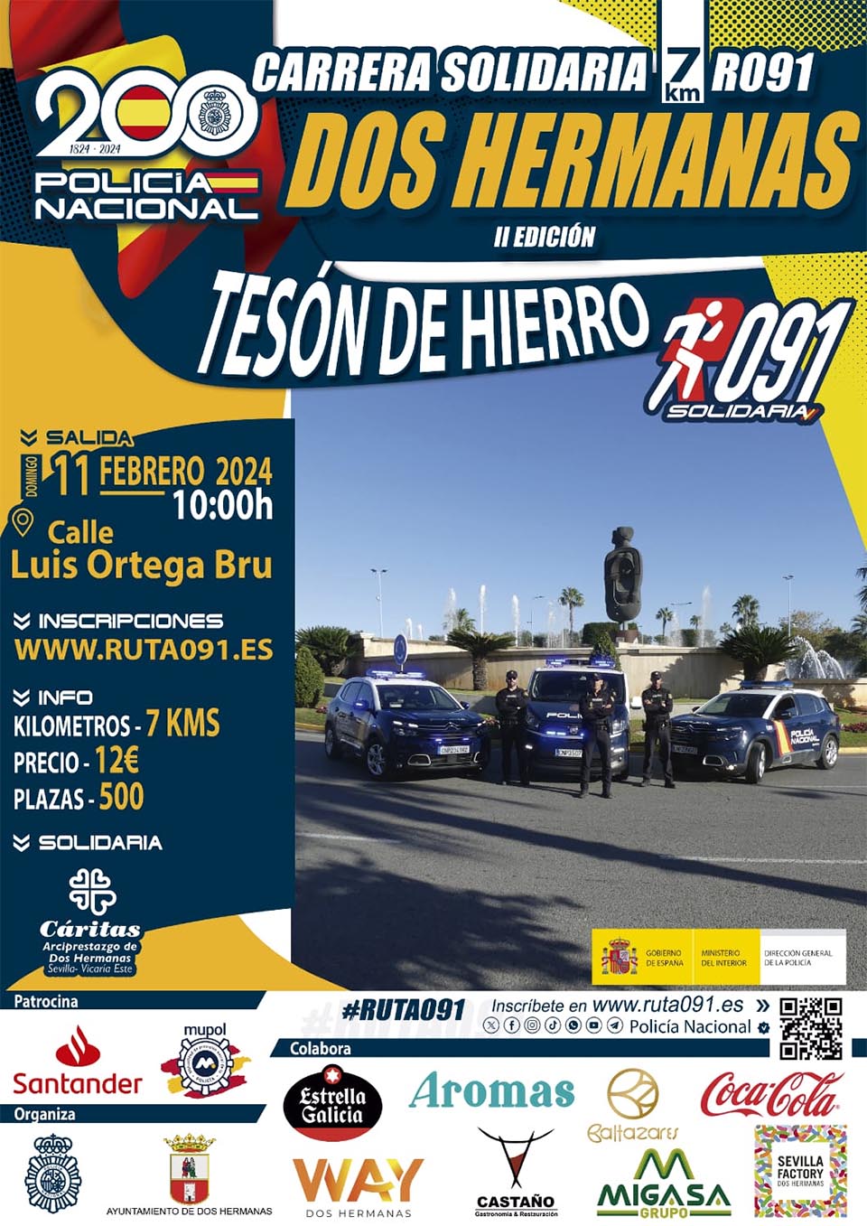 La II Carrera Solidaria Ruta O91 abre su periodo de inscripción