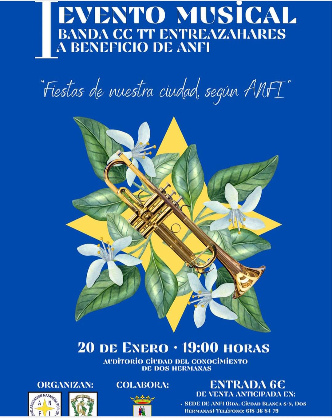 I Evento Musical de Entre Azahares a beneficio de Anfi