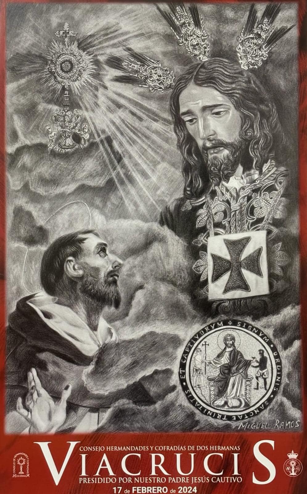Vía-Crucis de Cuaresma con la imagen de Jesús Cautivo