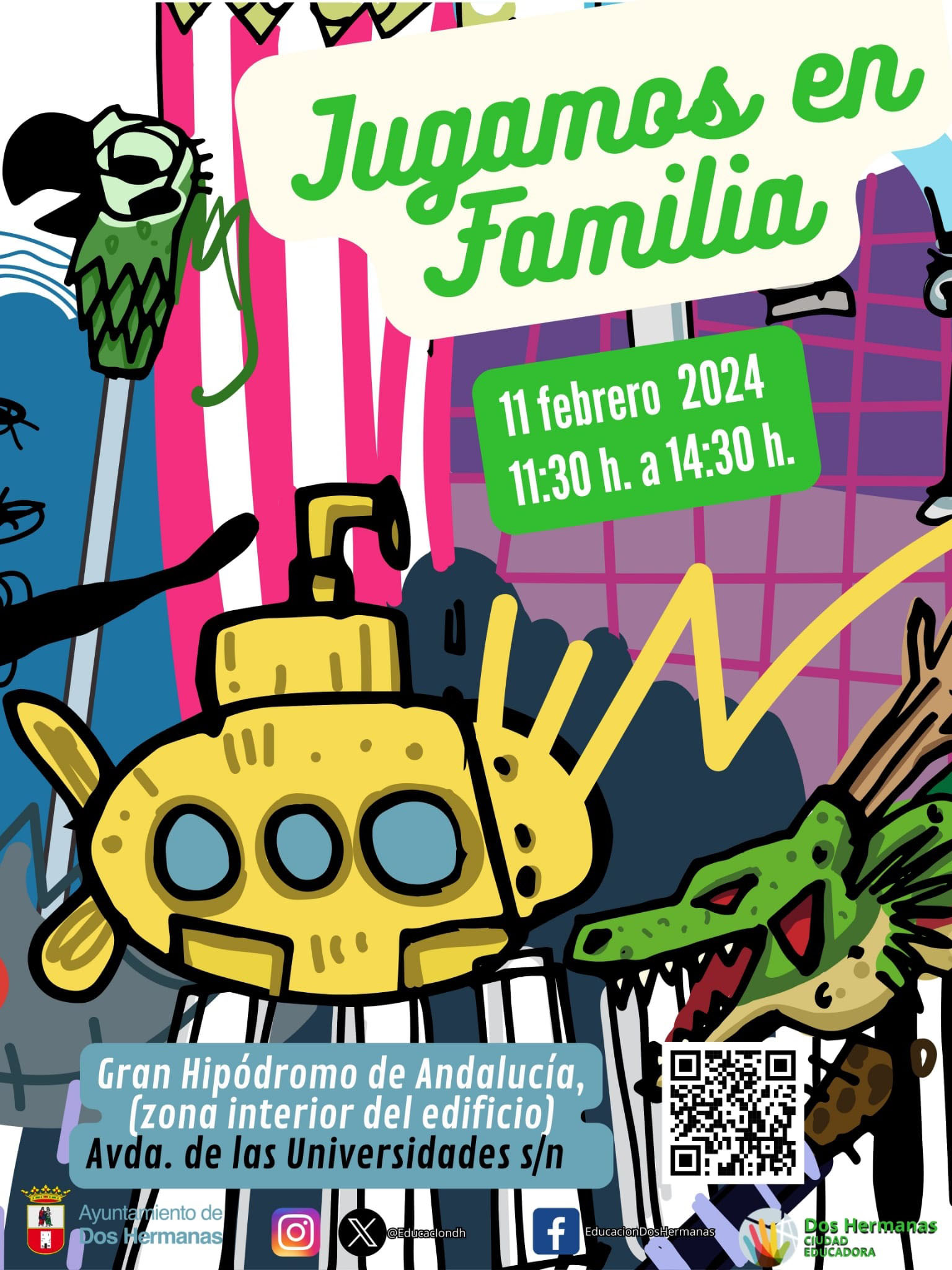 El programa Jugamos en Familia llega al hipódromo