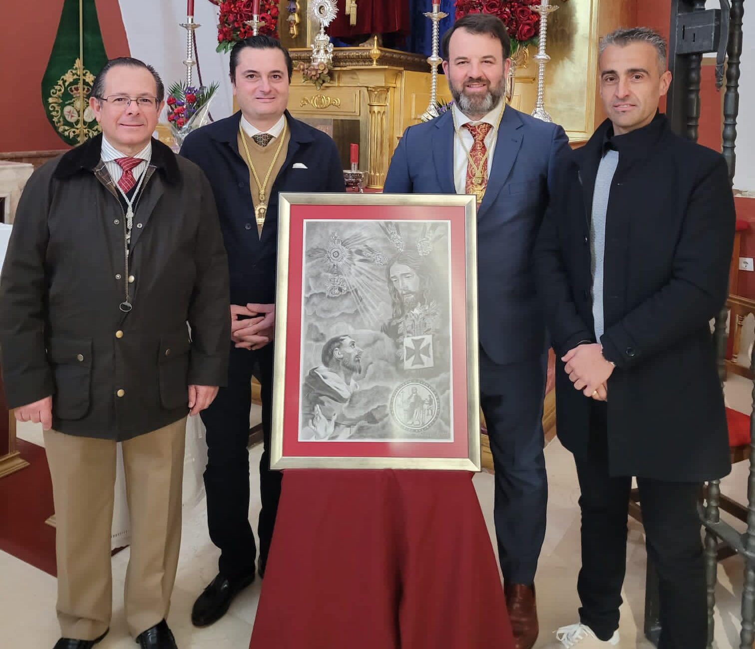 Apoteosis Trinitaria es el cartel para el Vía Crucis del Cautivo