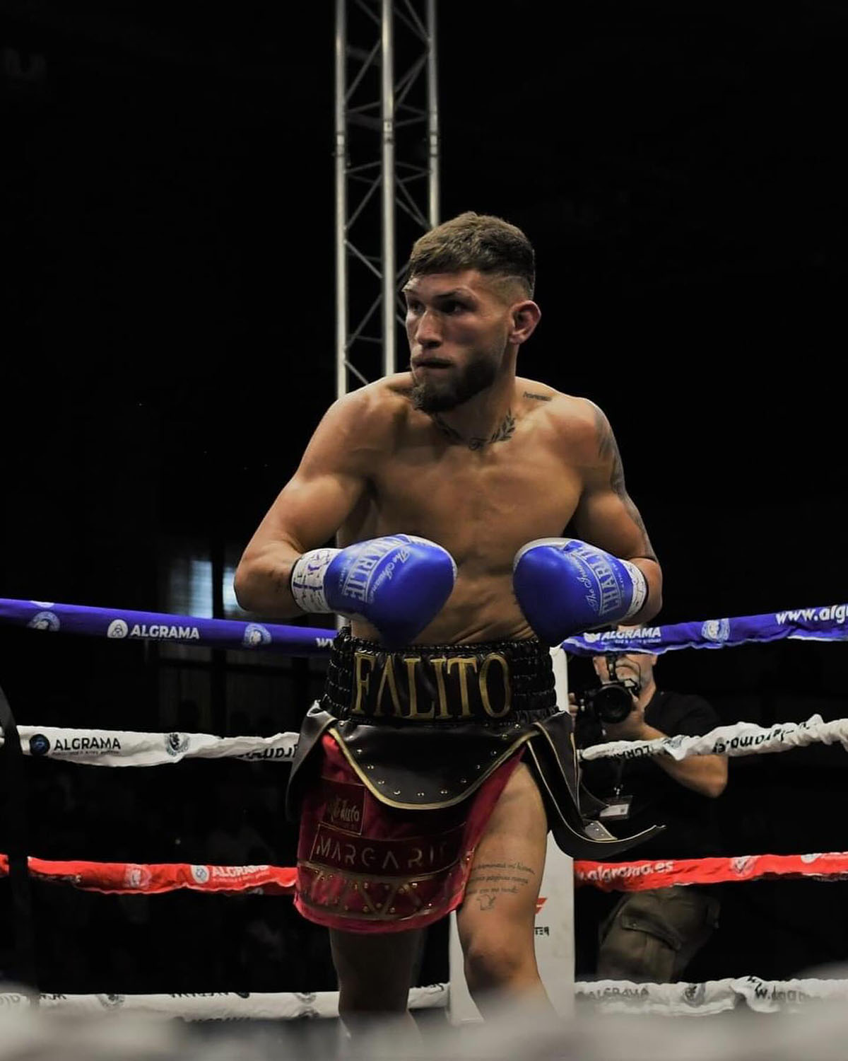 Rafael Acosta Heredia, boxeador profesional