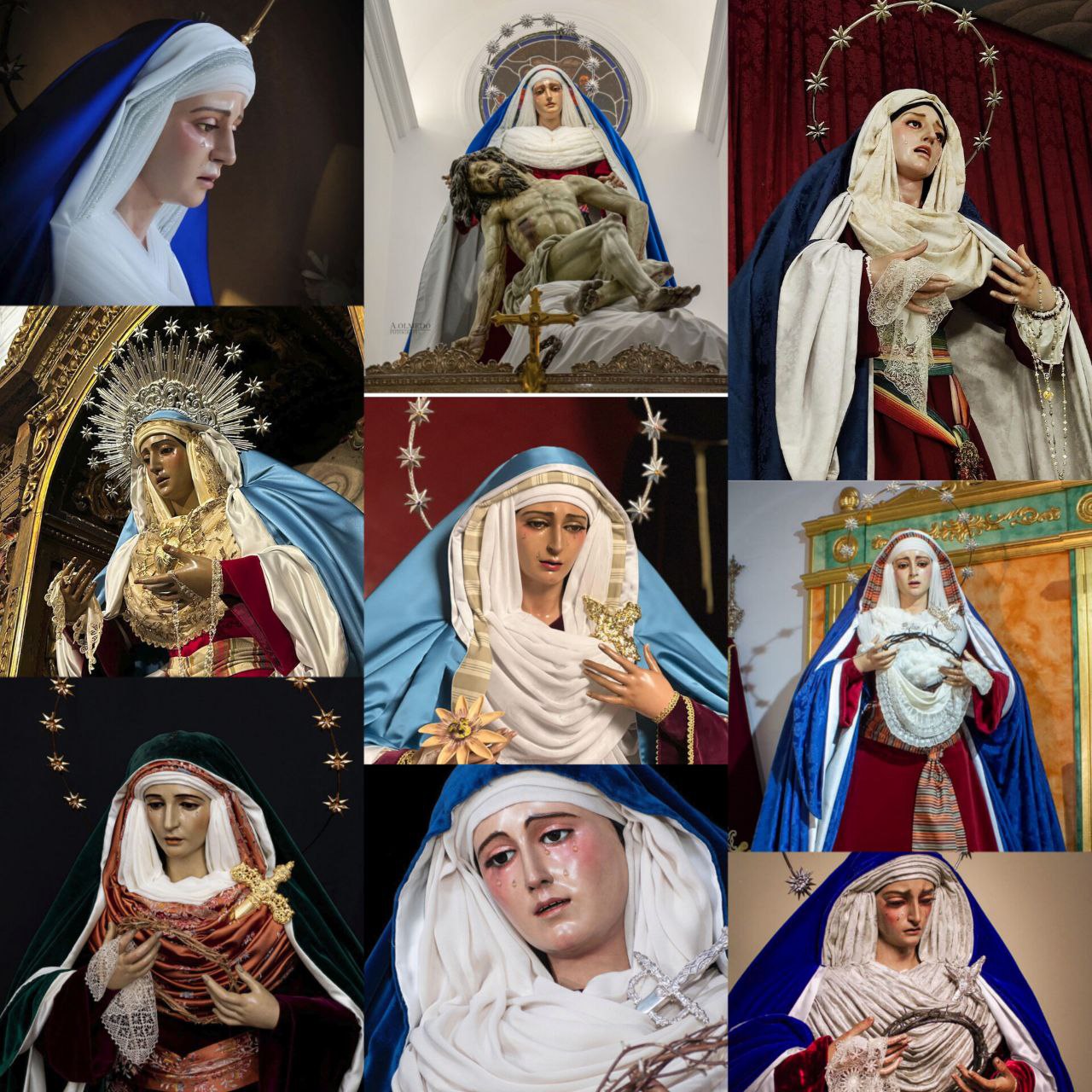 Vírgenes de hebrea en tiempos de Cuaresma