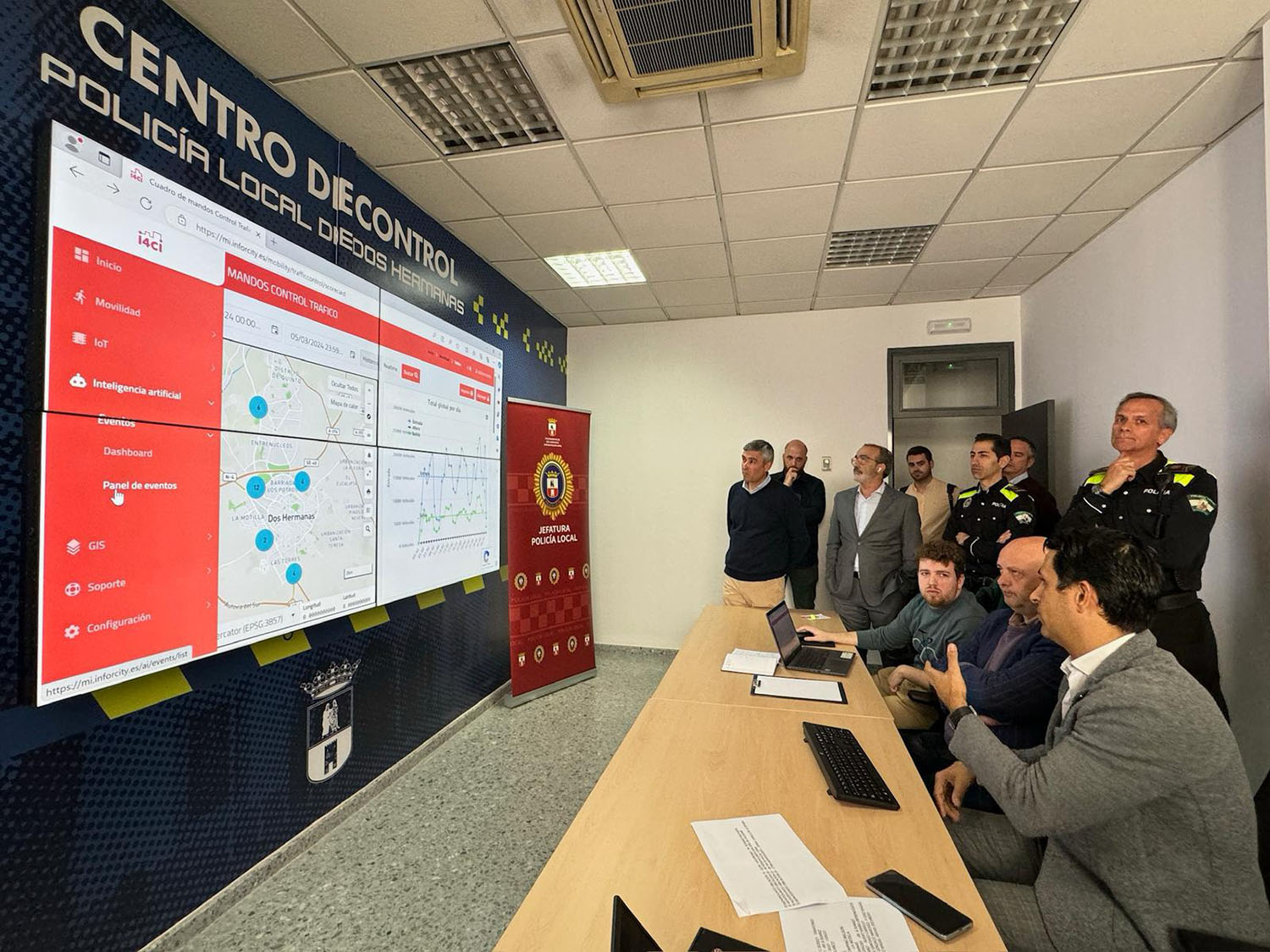El sistema inteligente de gestión del tráfico ya está operativo