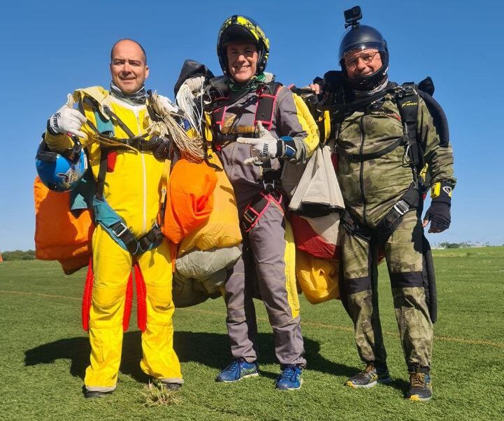 Plata nazarena en el Andaluz de Vuelo en Formación A2