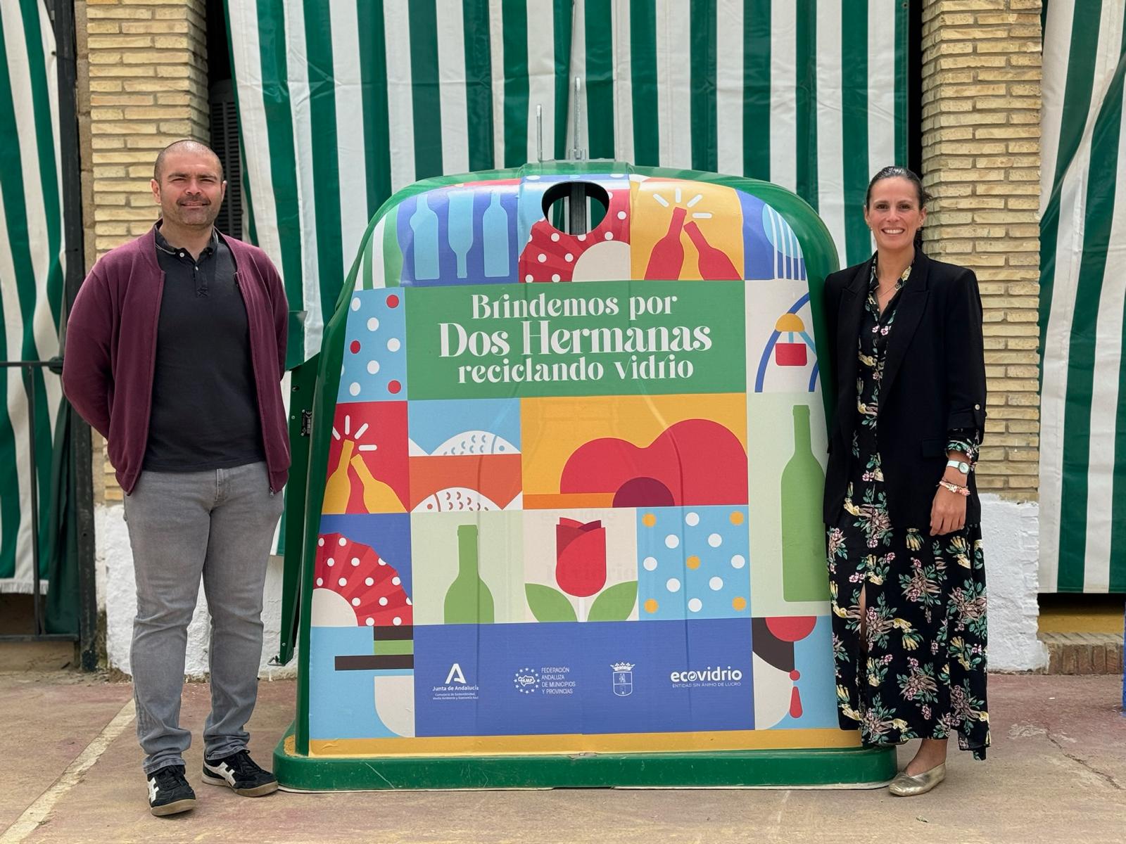 Brindemos por la Feria reciclando vidrio se pone en marcha
