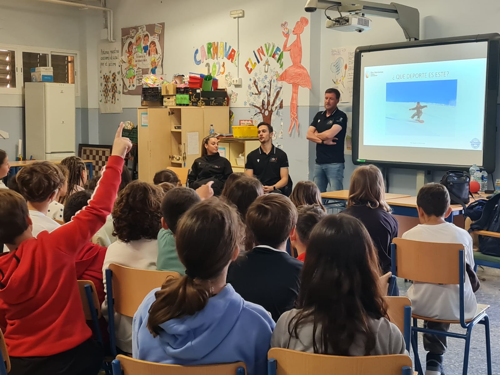 Charlas cercanas de deportistas de élite en los centros escolares