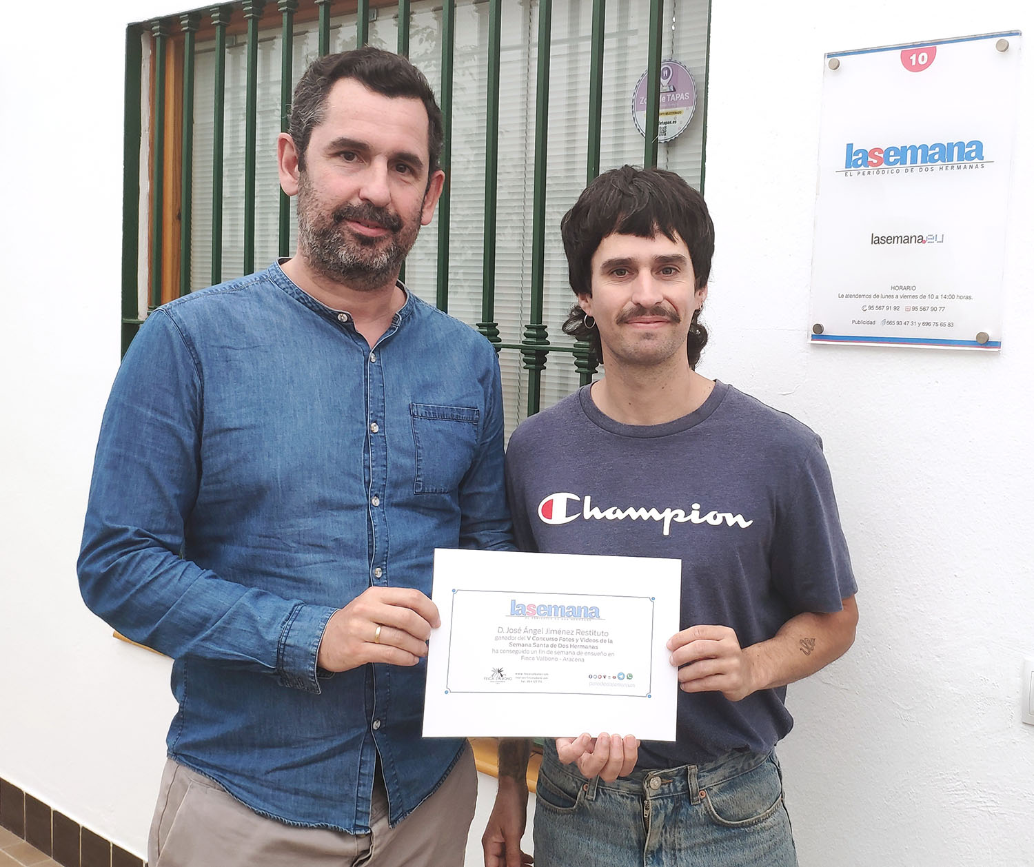 El ganador del V Concurso de la Semana Santa ya tiene su premio