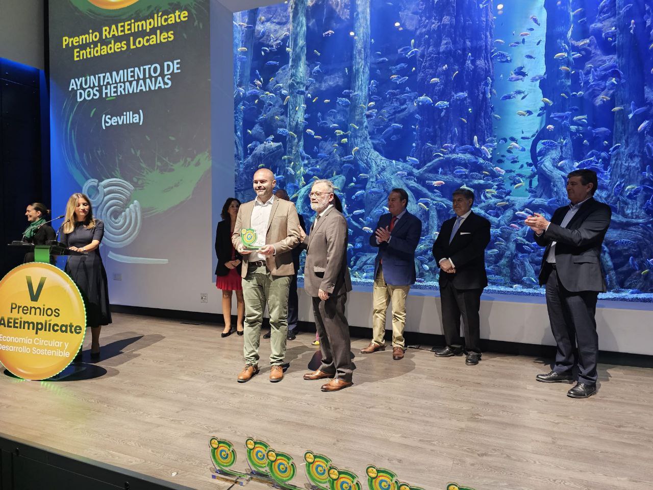 Premio RAEEimplícate para el Ayuntamiento de Dos Hermanas