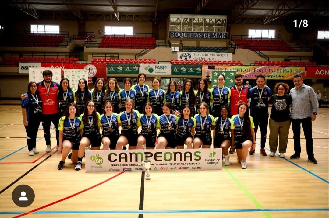 El juvenil femenino del BM Montequinto es campeón andaluz