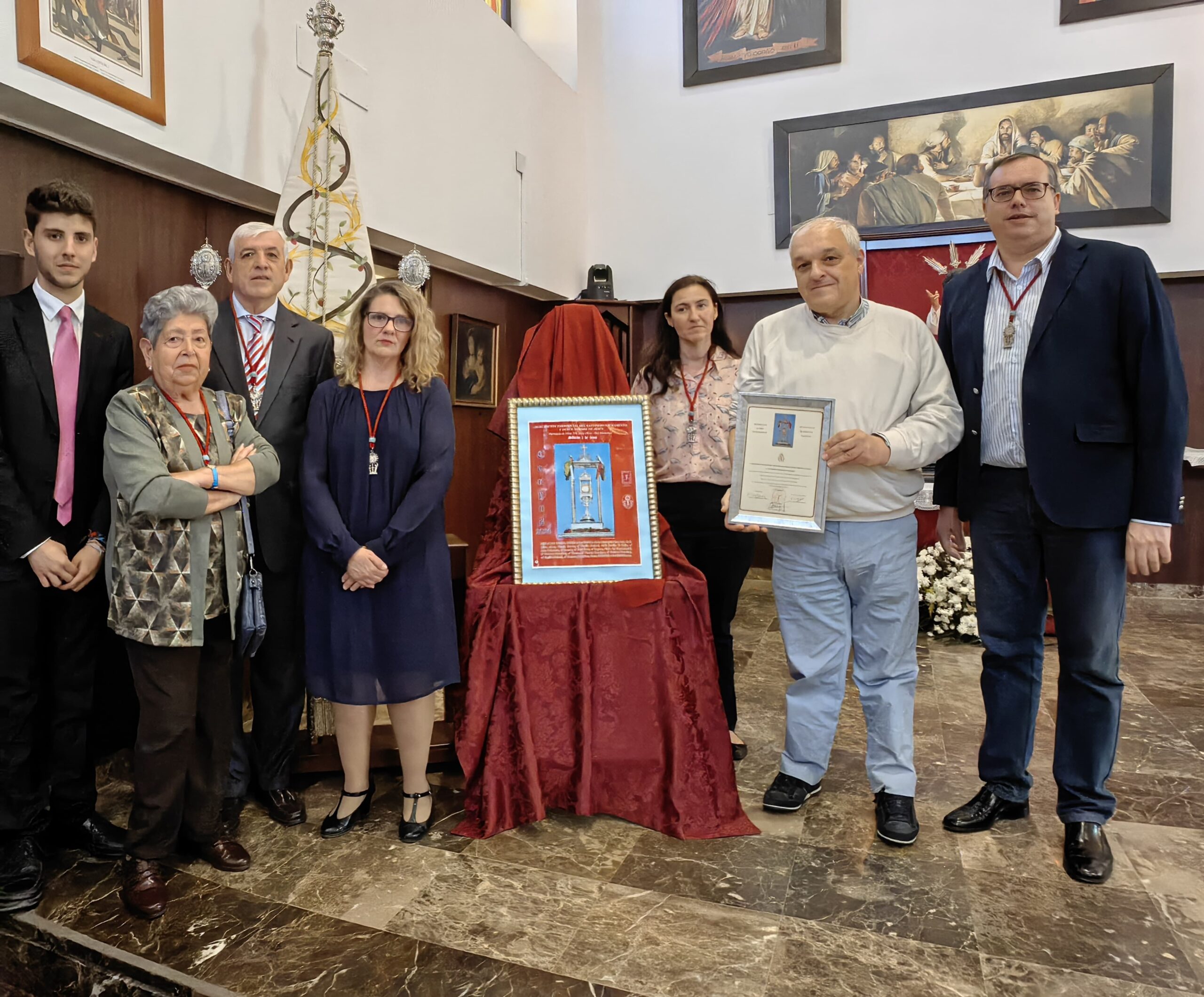 Fotografía de Luis Fernández para el cartel del Corpus de La Oliva