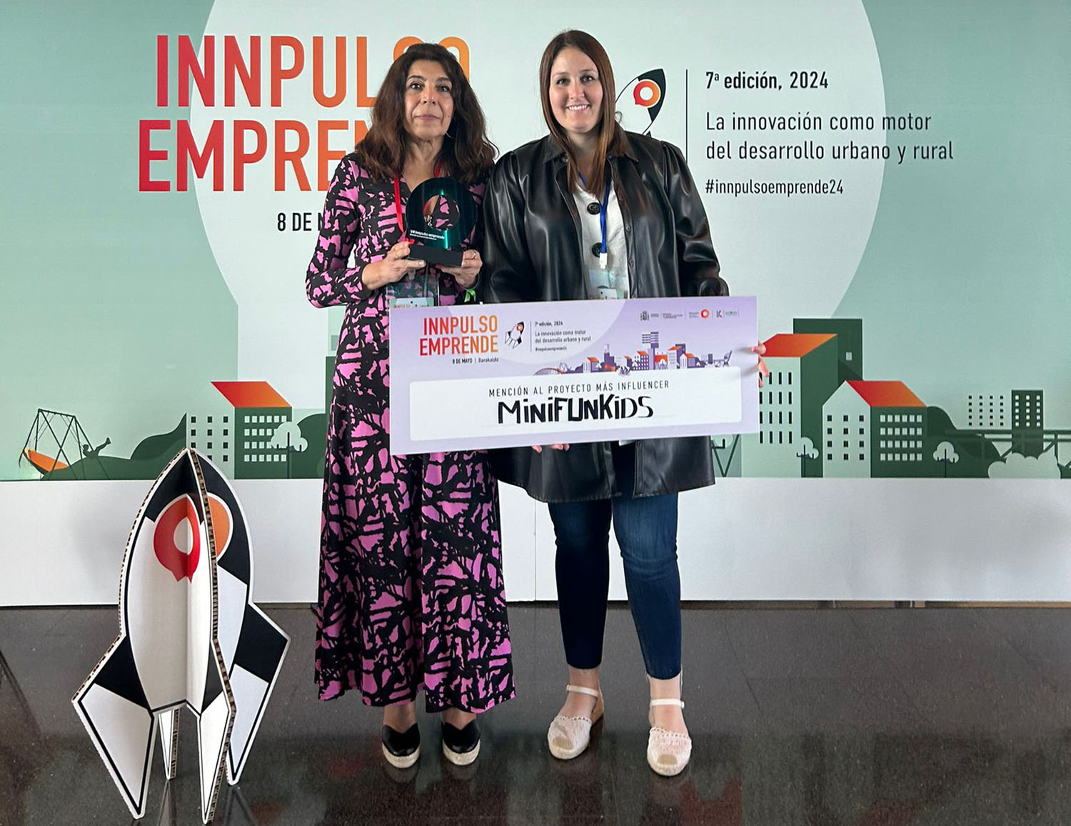 Innpulso Emprende premia a la empresa nazarena Minifunkids