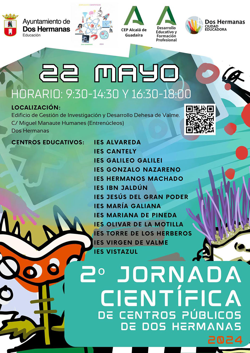 La II Jornada Científica abrirá al público general por la tarde
