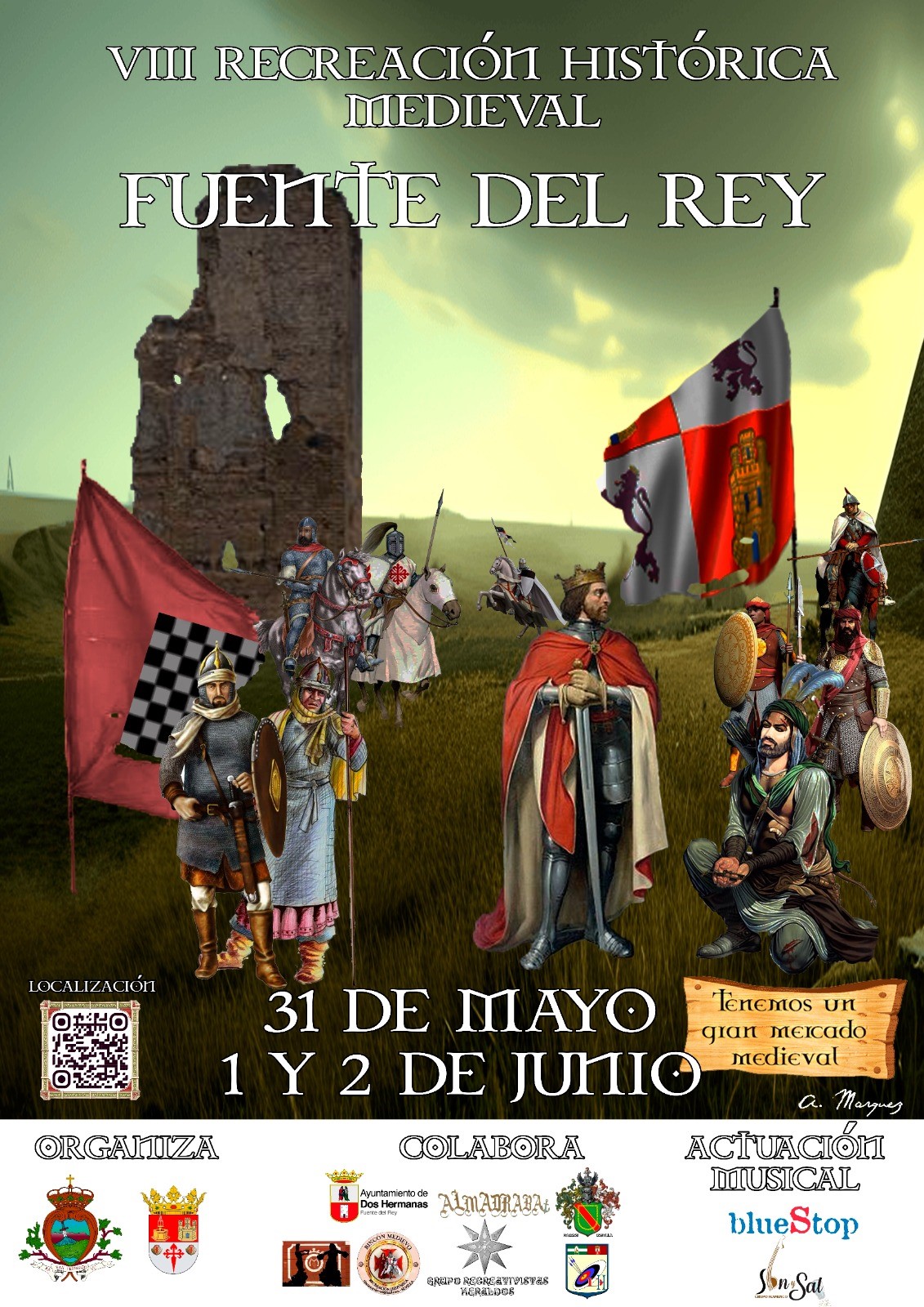 VIII Recreación Histórica Medieval en Fuente del Rey