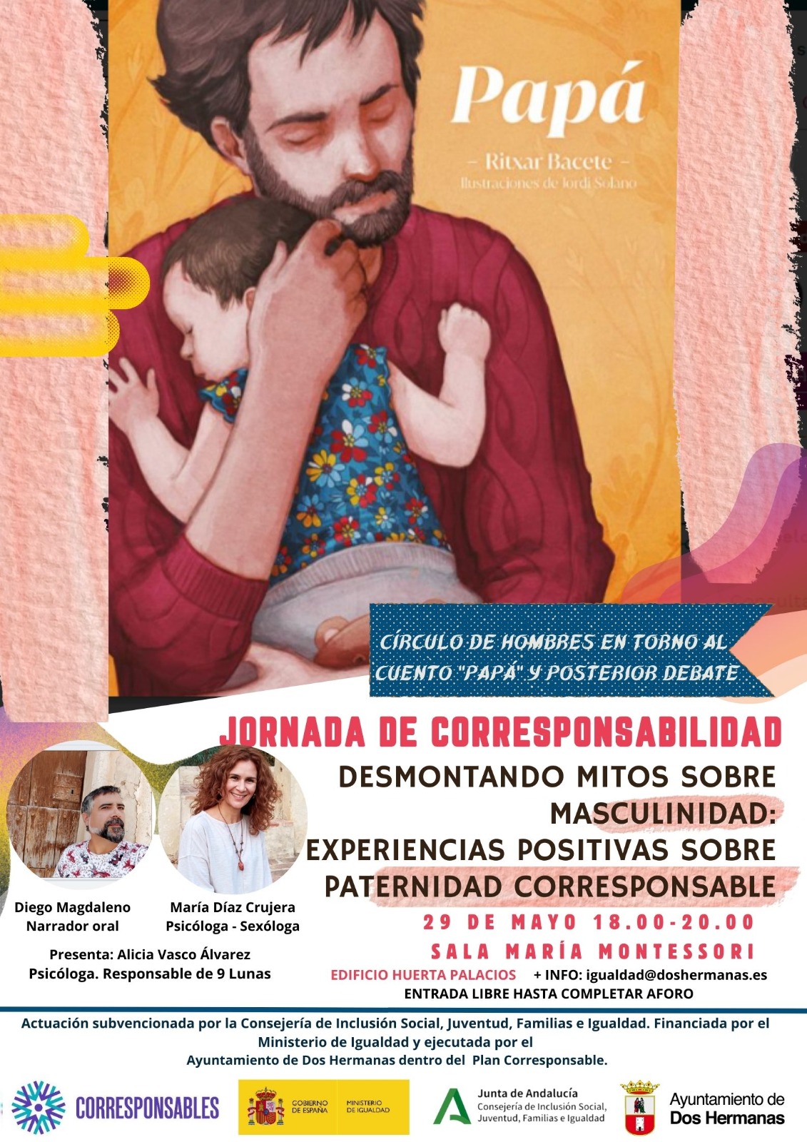 Jornada de Corresponsabildad con cuentacuentos y debate