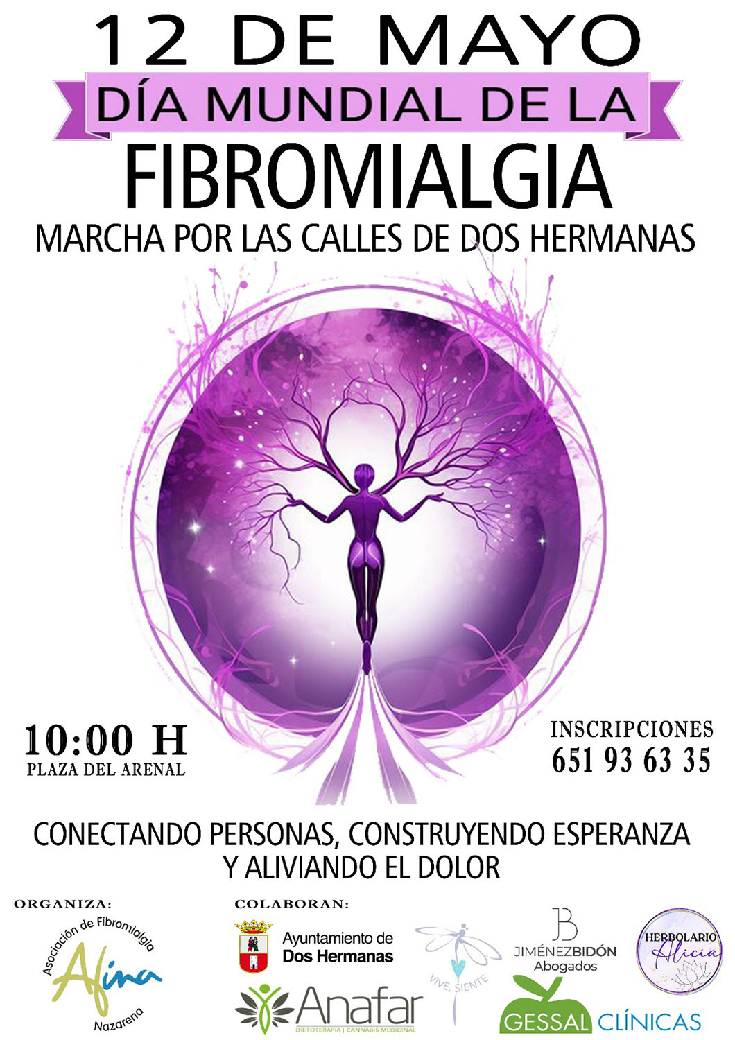 El Día Mundial de la Fibromialgia tendrá su marcha