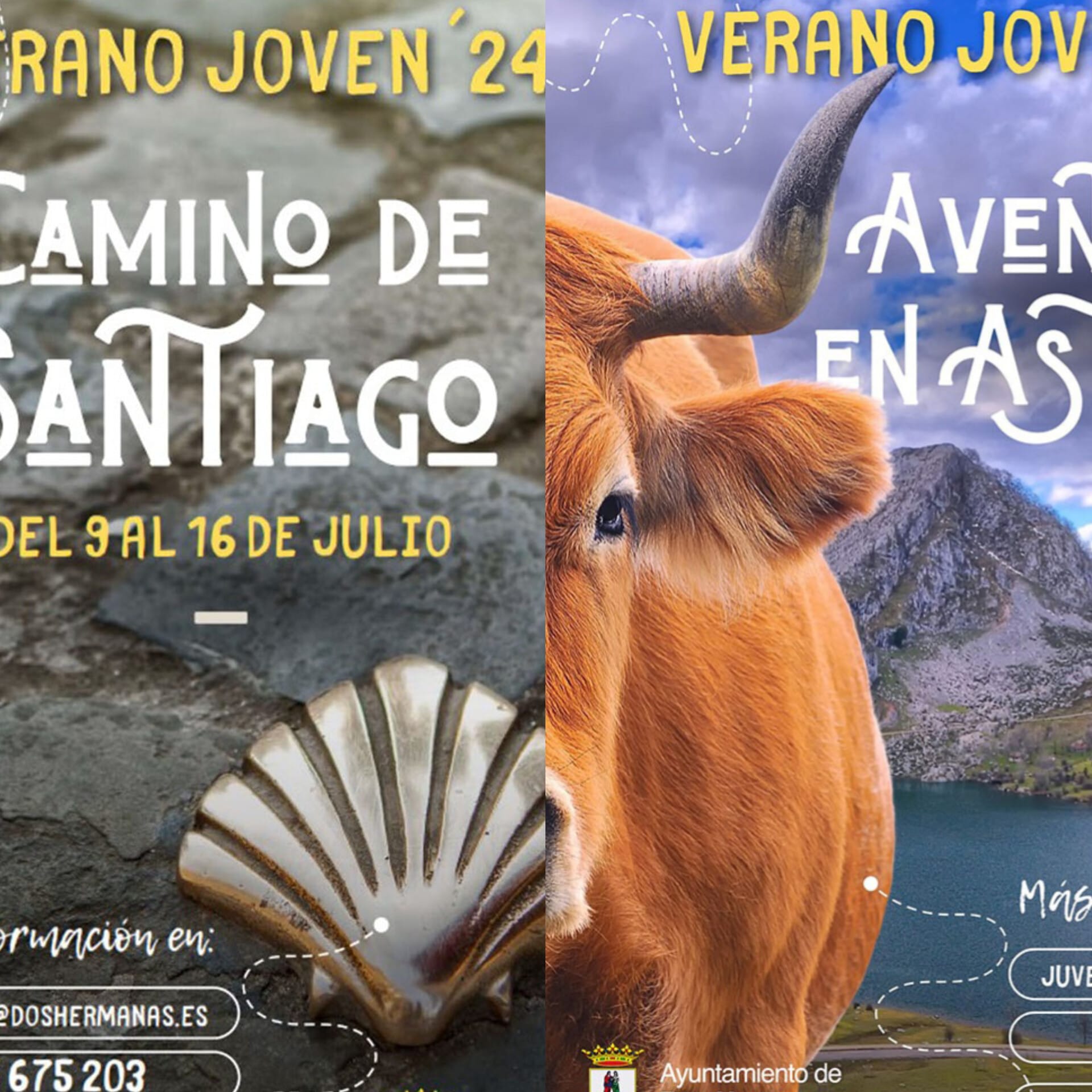 Aventura en Asturias y Camino de Santiago en el Verano Joven 2024