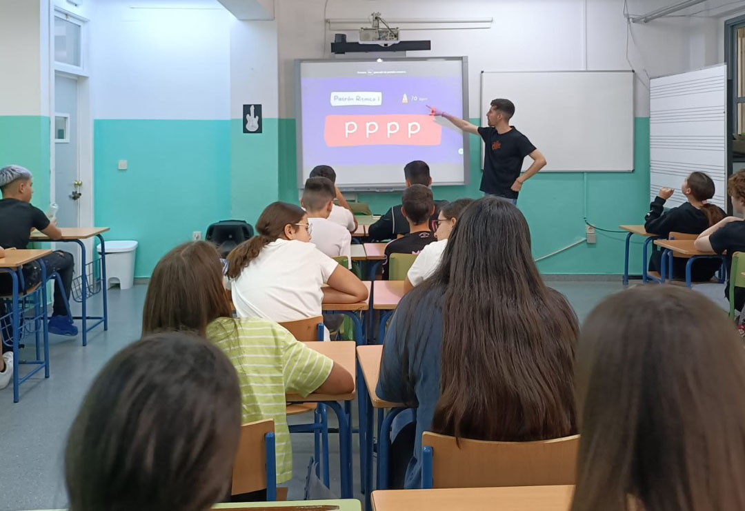 Pablo Cartoy imparte sus talleres de Beatbox en la ciudad