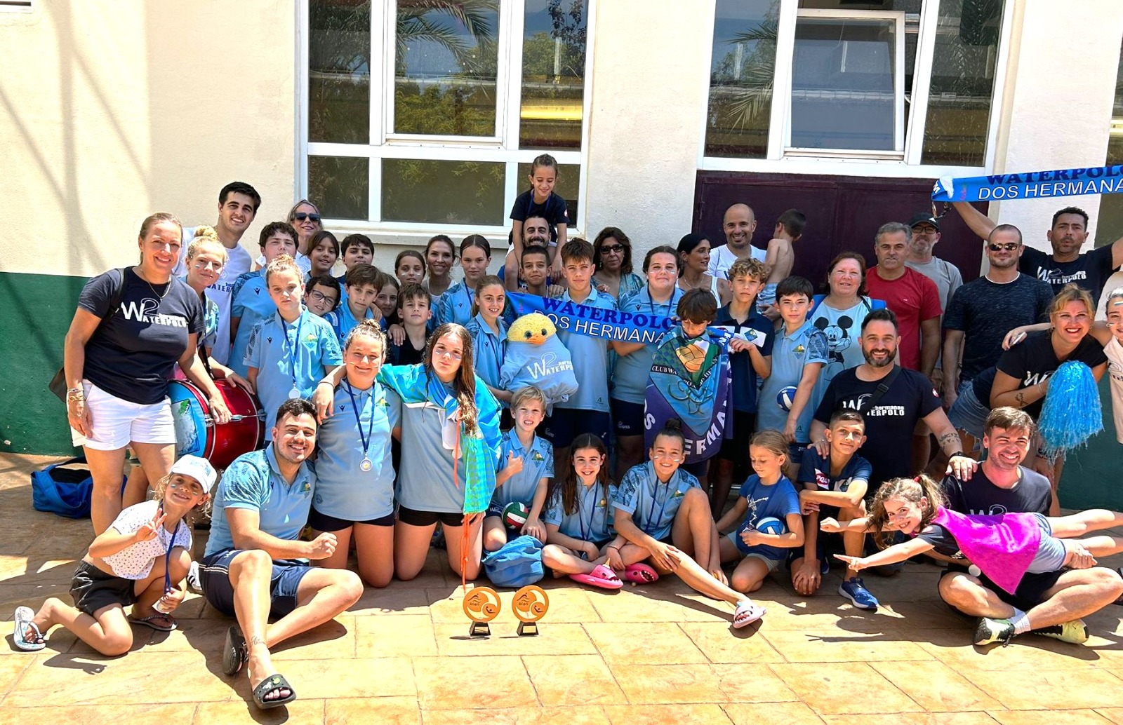 Nuevo podio en competiciones nacionales para el waterpolo nazareno