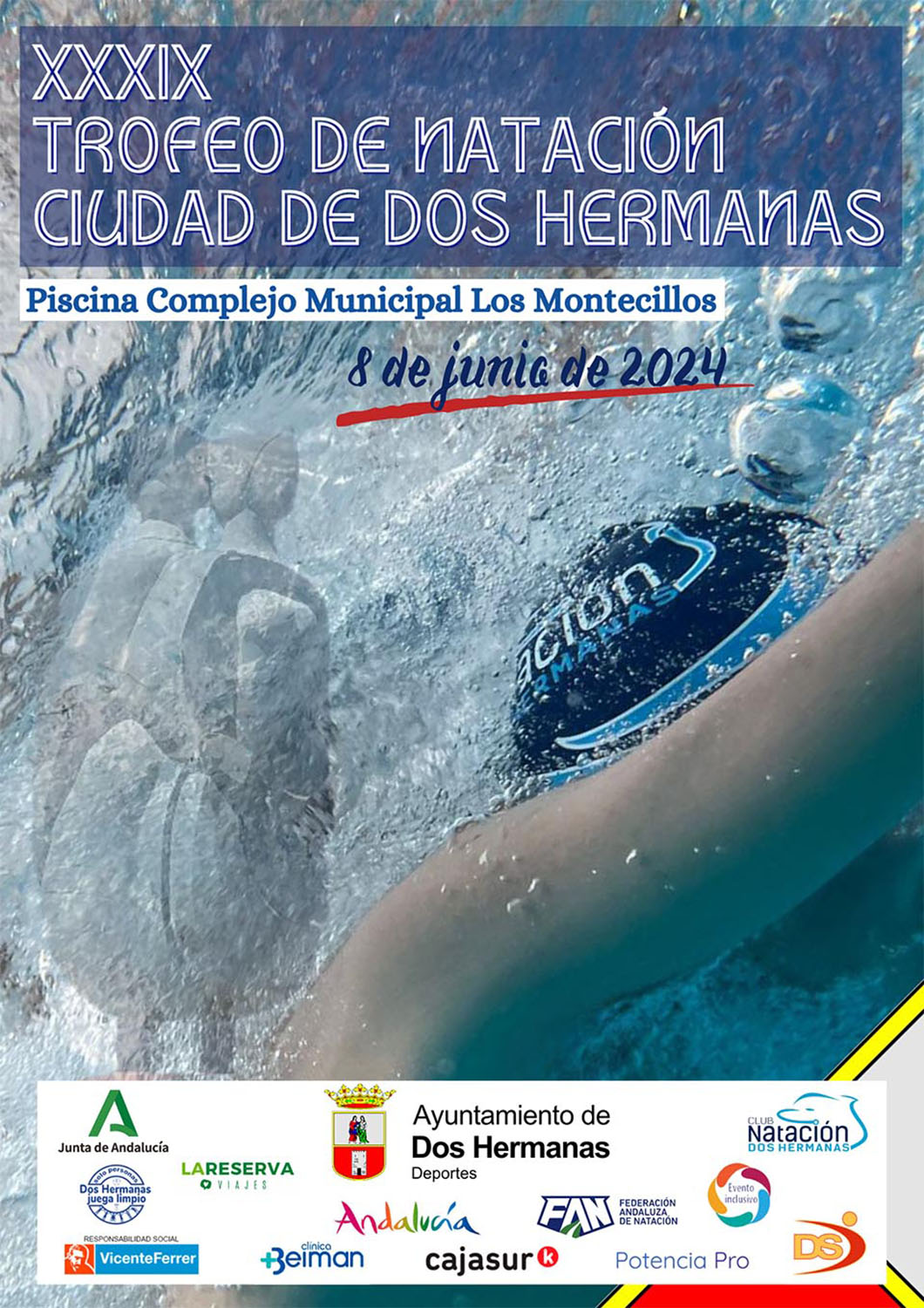 XXXIX Trofeo Ciudad de Dos Hermanas de Natación este sábado