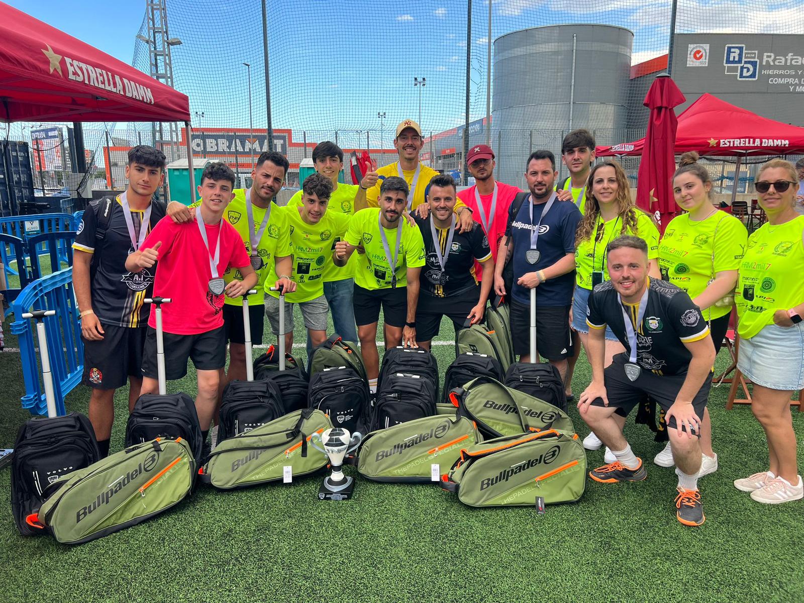 Subcampeón de Europa en el máster internacional de pádel
