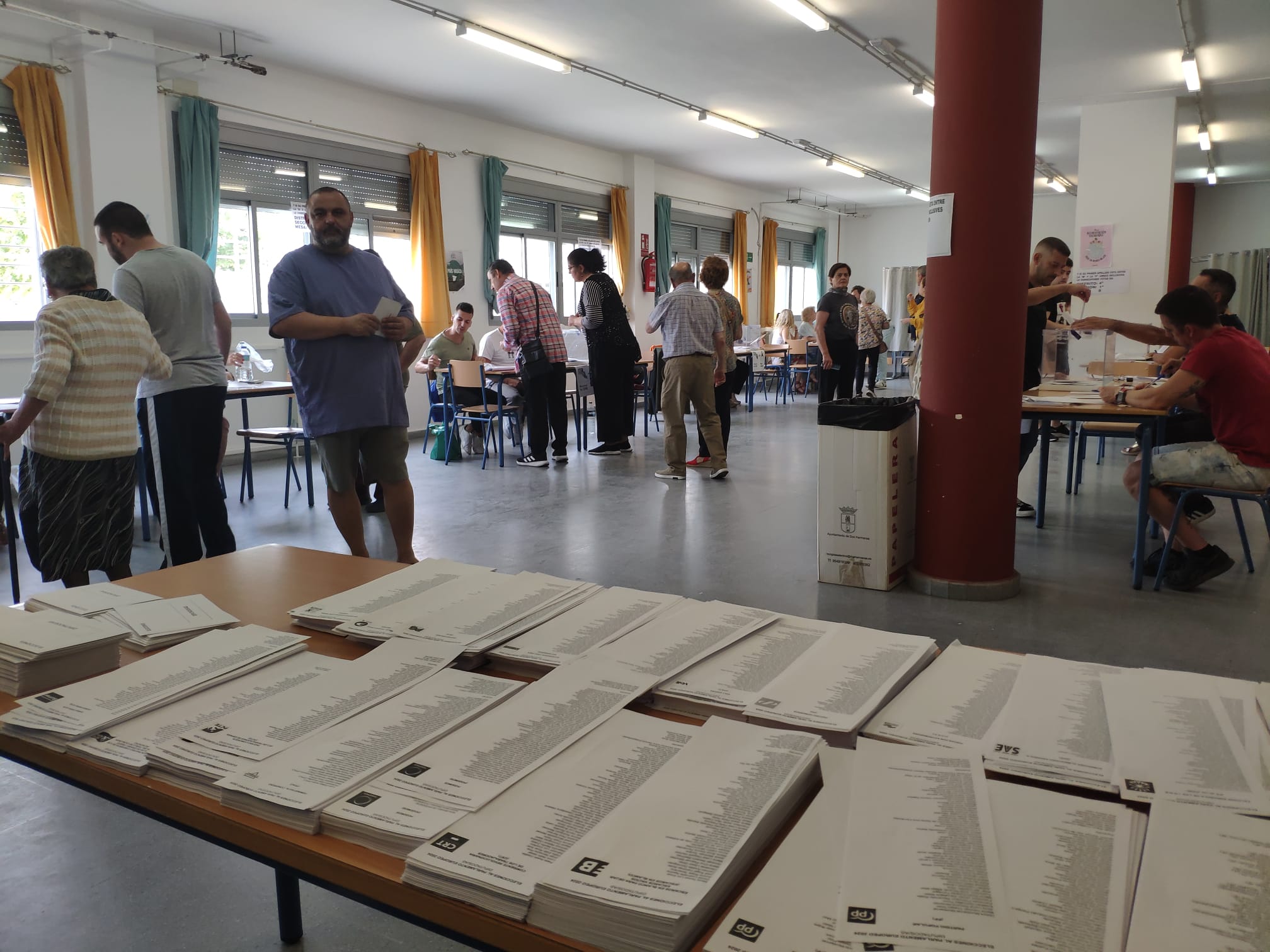 Discreta participación en las Elecciones Europeas