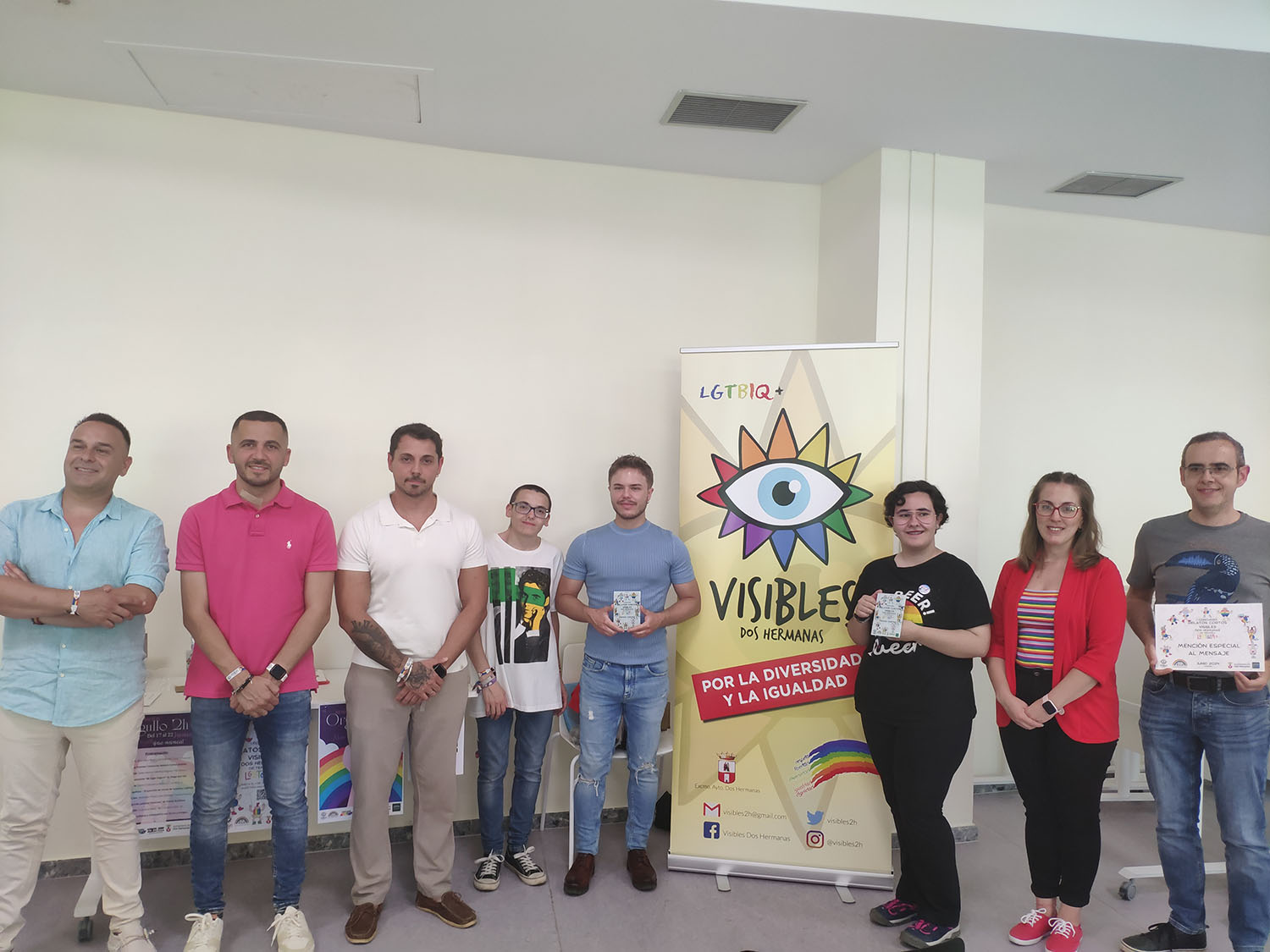 Entrega de premios del I Concurso de Relatos Visibles DH