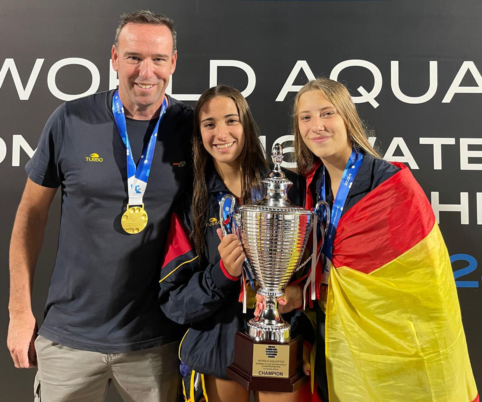 Campeonas del Mundo cadete con España