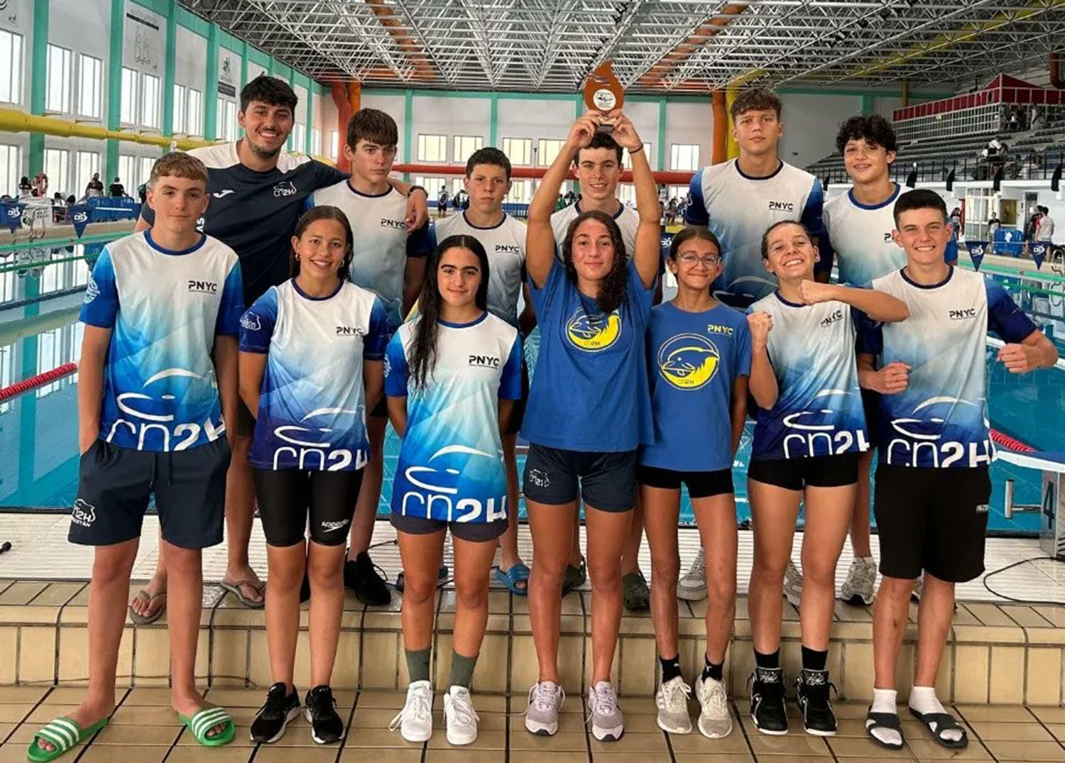 Resultados excelentes de la natación local en el Andaluz infantil