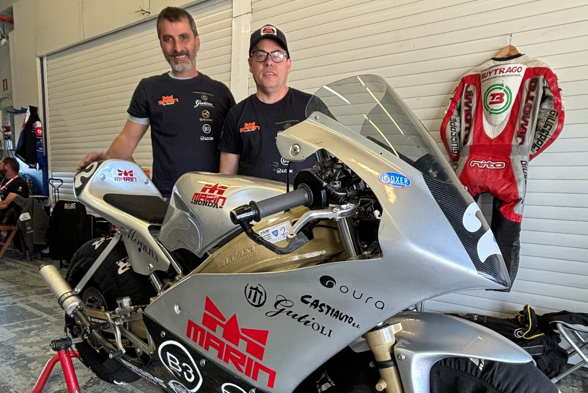 Mala suerte en Jerez para el equipo Marín Motorbikes-Miroliva