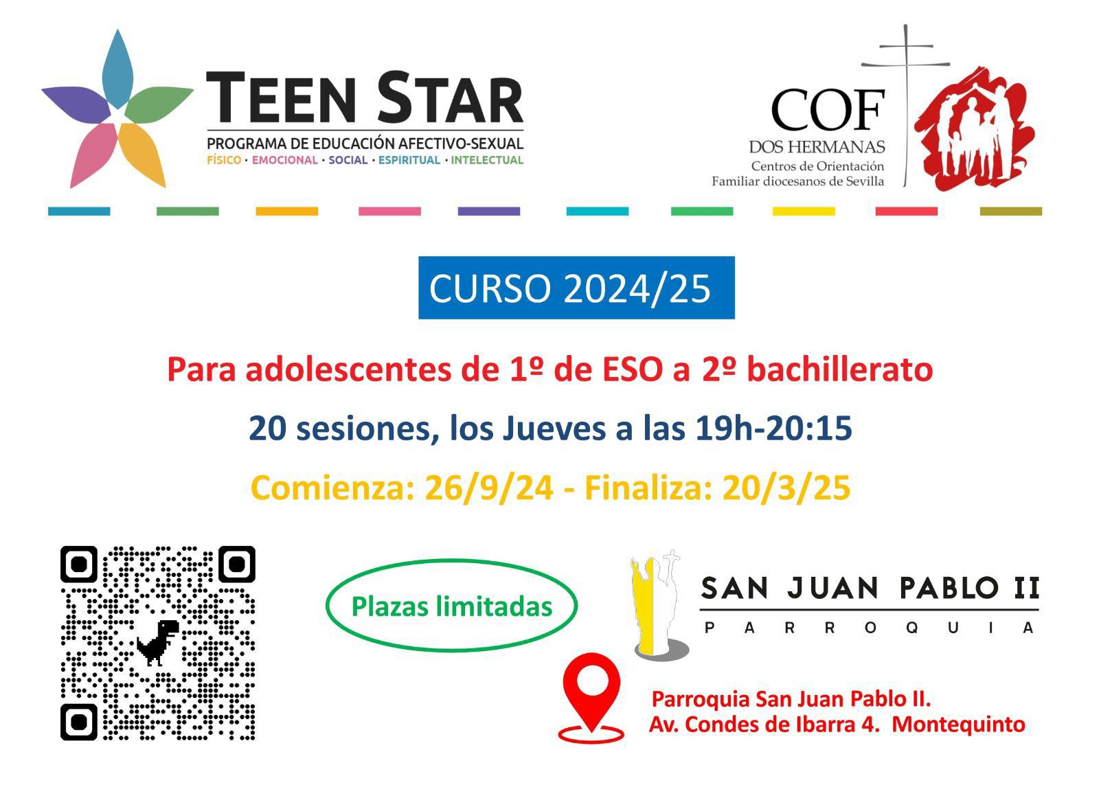 Teen Star trae su Educación Afectivo-Sexual a Dos Hermanas