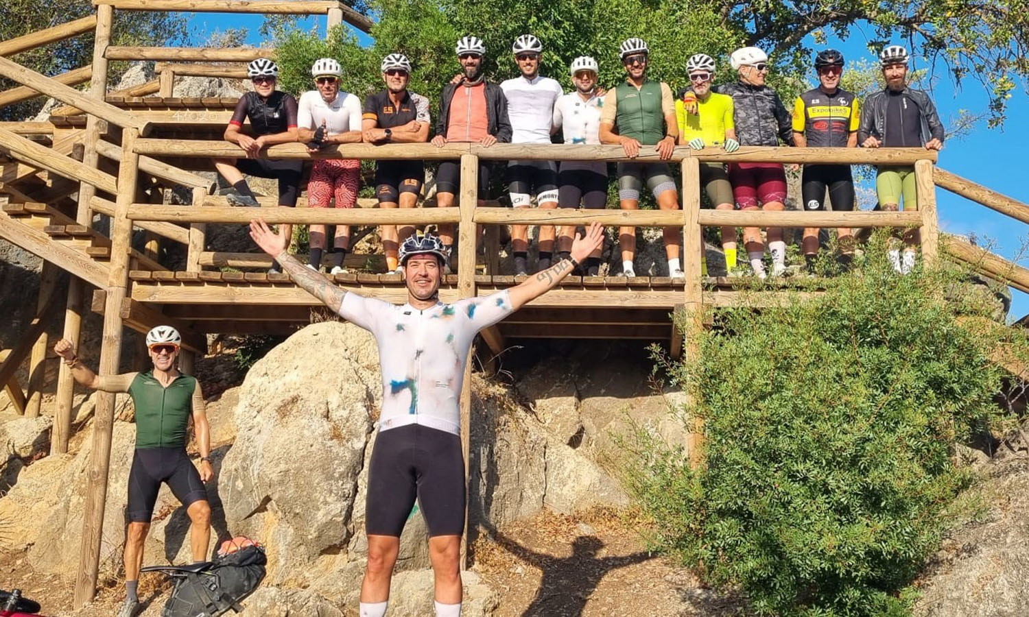 Primer grupo ciclista gravel de Dos Hermanas