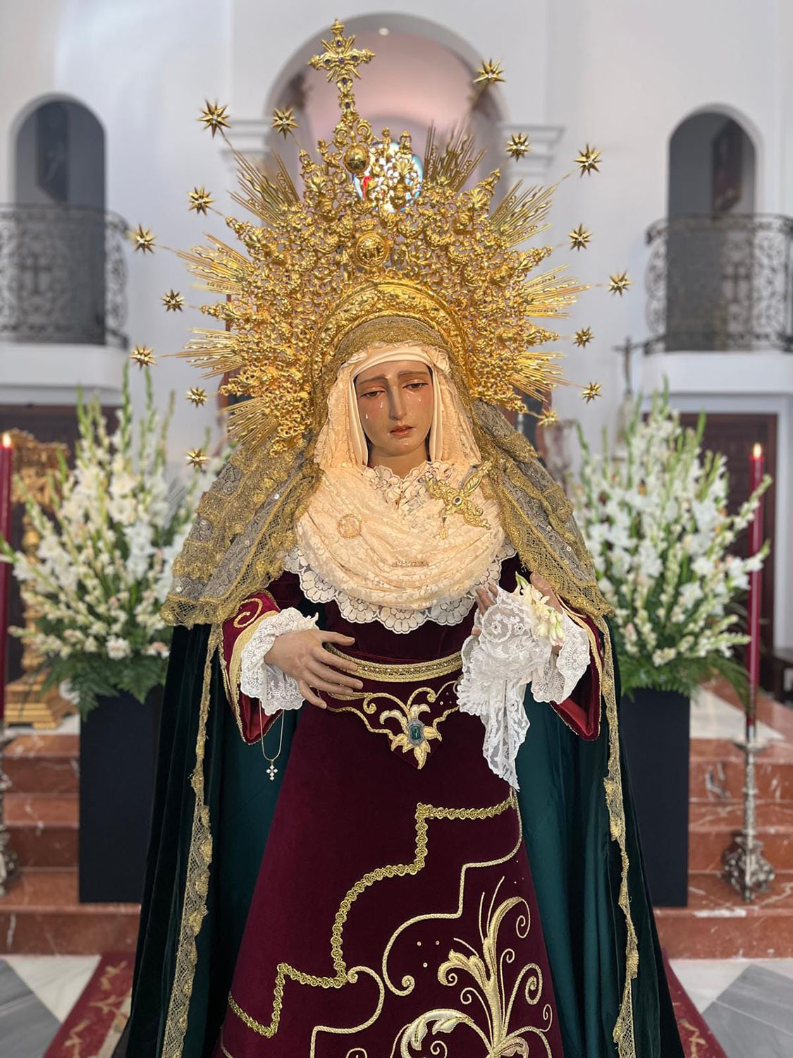 Triduo en honor a la Virgen de la Amargura en el Divino Salvador