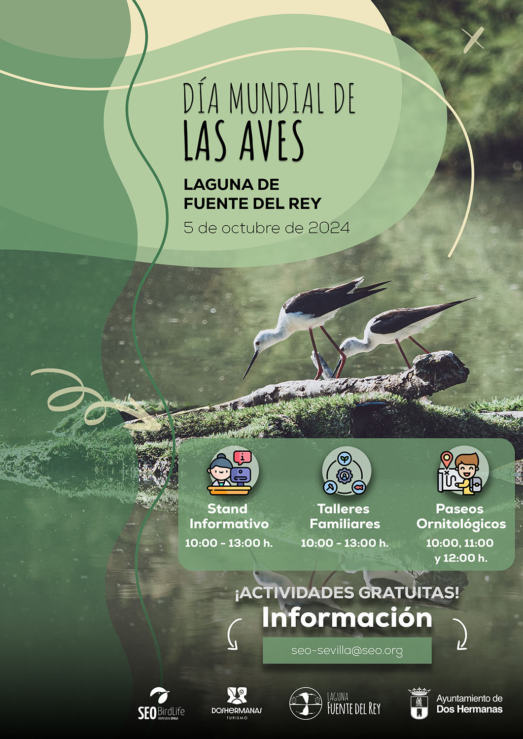 Día Mundial de las Aves en la Laguna de Fuente del Rey