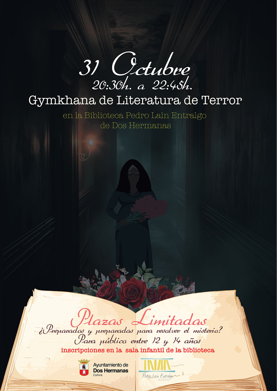 Gymkhana de Literatura de Terror para Halloween en la biblioteca