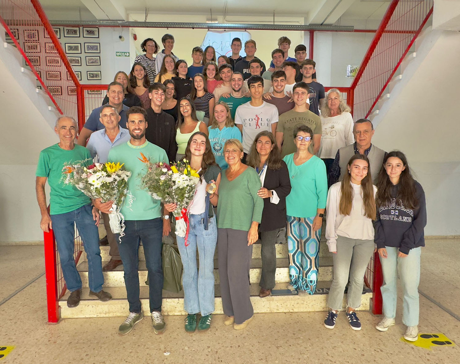 El Colegio San Alberto Magno homenajea a sus olímpicos