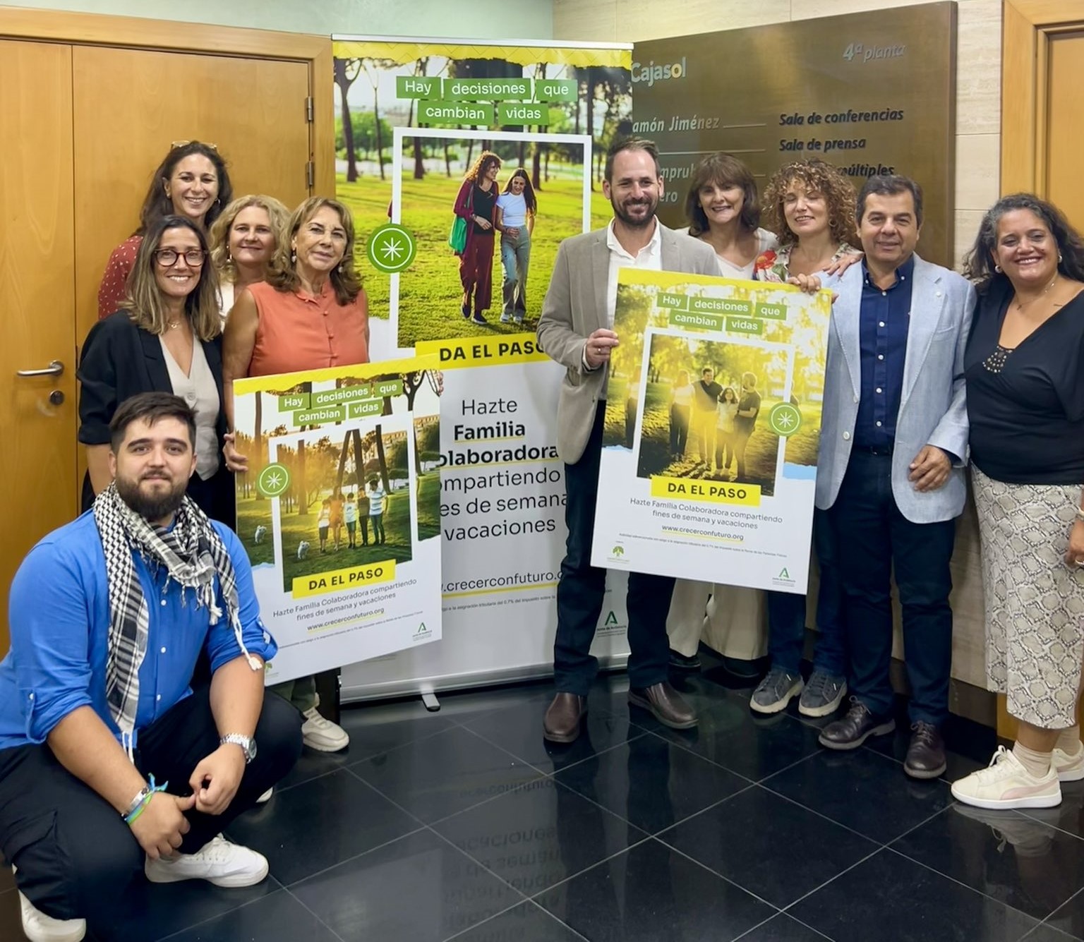 La campaña Da el paso busca nuevas familias colaboradoras